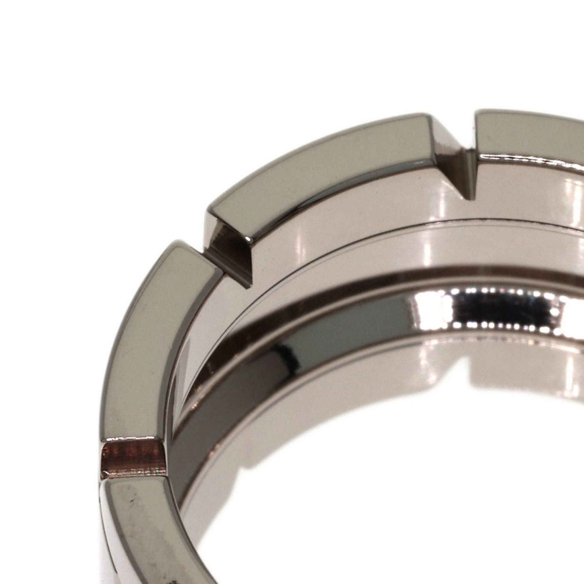 Cartier Cartier Tank Française LM #52 Ring, 18K White Gold, Women's, CARTIER Size ONE SIZE - 9 Thumbnail