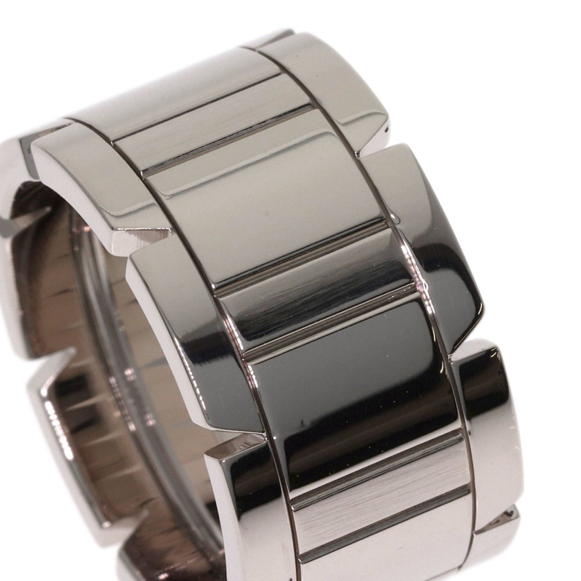 Cartier Cartier Tank Française LM #52 Ring, 18K White Gold, Women's, CARTIER Size ONE SIZE - 7 Thumbnail