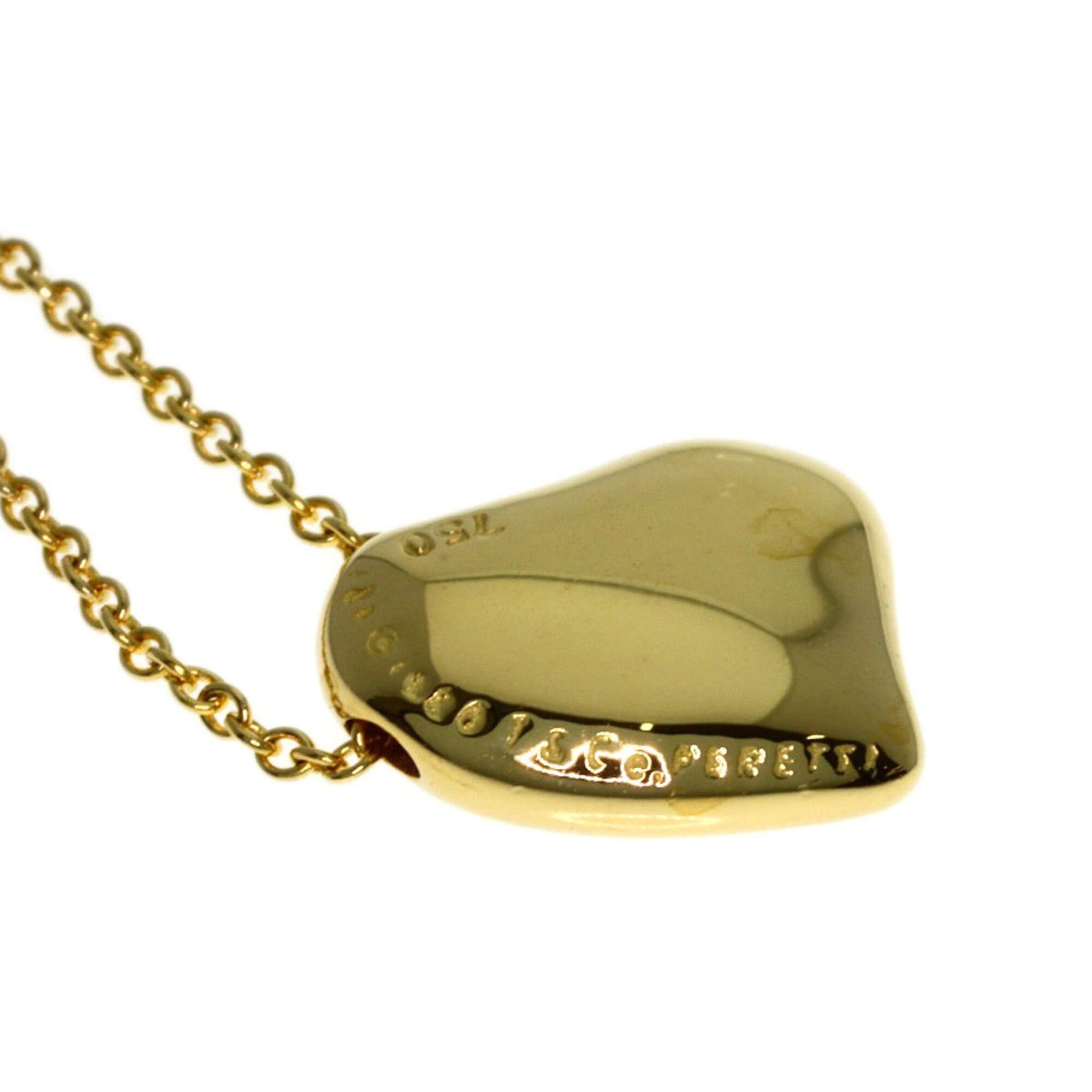 Tiffany & Co. Tiffany & Co. Full Heart Necklace, 18K Yellow Gold, Women's. Size ONE SIZE - 5 Thumbnail