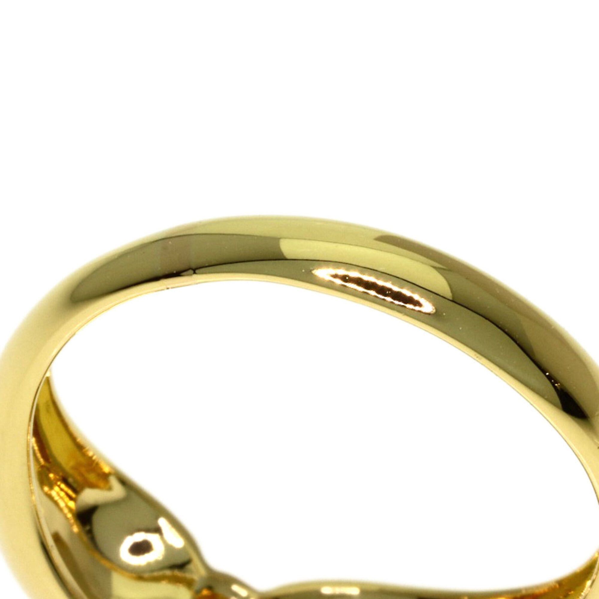 Tiffany & Co. Tiffany & Co. Double Teardrop 1P Diamond Ring, 18K Yellow Gold, Women's. Size ONE SIZE - 8 Thumbnail