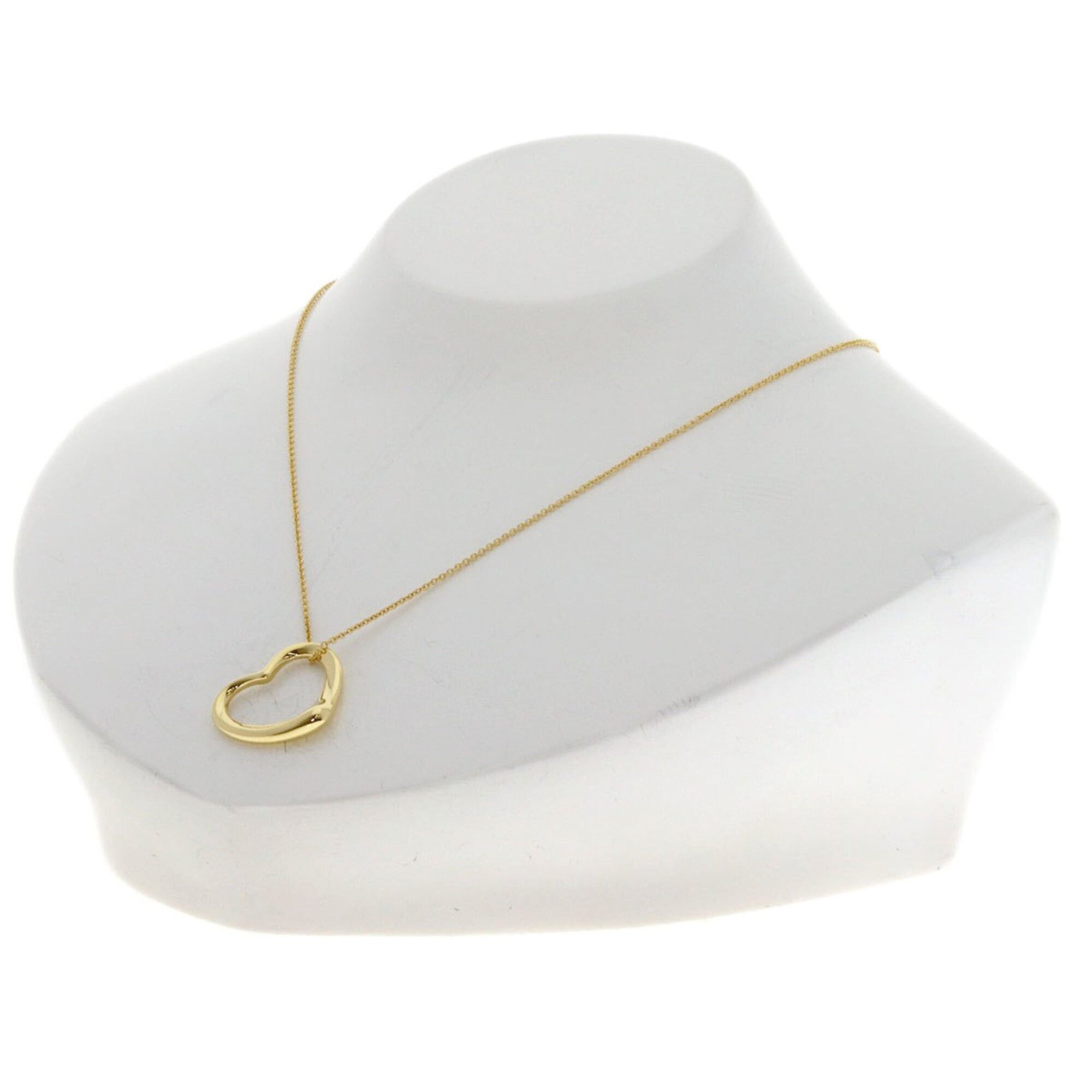Tiffany & Co. Tiffany & Co. Open Heart Necklace, 18K Yellow Gold, Women's. Size ONE SIZE - 4 Thumbnail
