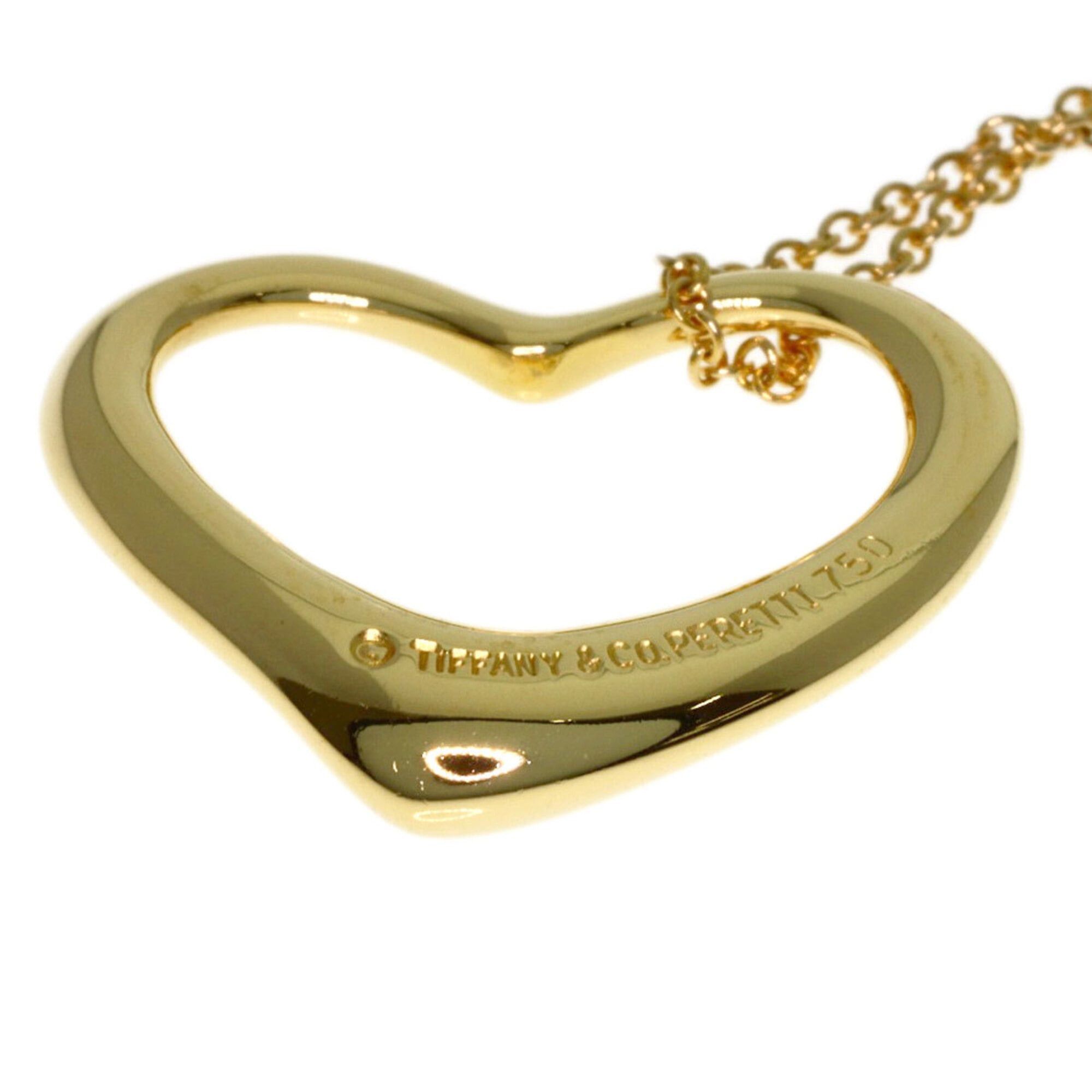 Tiffany & Co. Tiffany & Co. Open Heart Necklace, 18K Yellow Gold, Women's. Size ONE SIZE - 7 Thumbnail