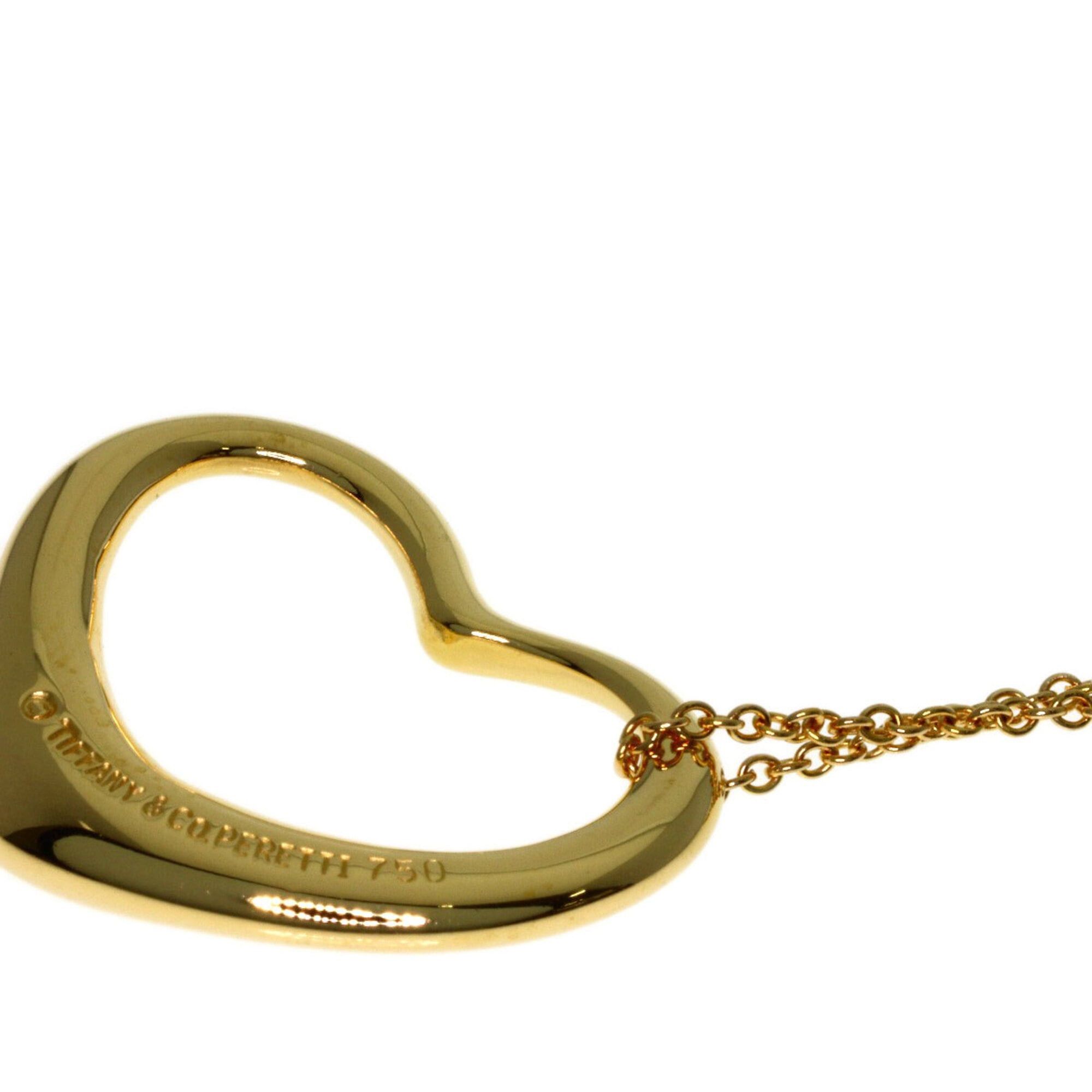 Tiffany & Co. Tiffany & Co. Open Heart Necklace, 18K Yellow Gold, Women's. Size ONE SIZE - 5 Thumbnail