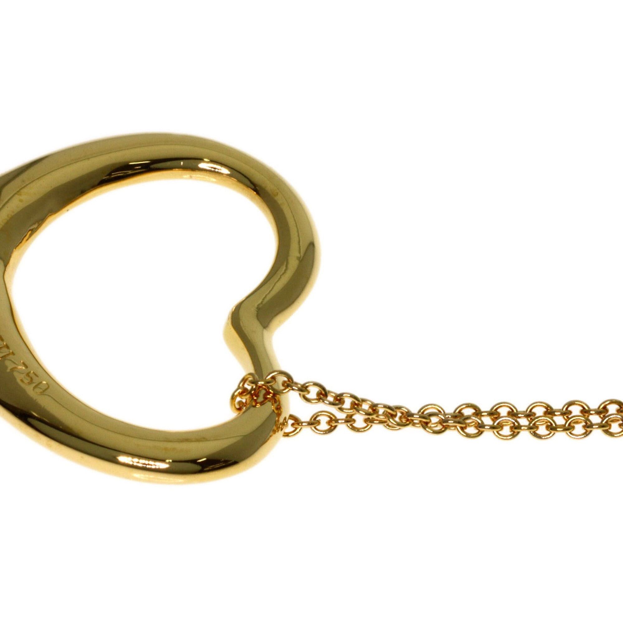Tiffany & Co. Tiffany & Co. Open Heart Necklace, 18K Yellow Gold, Women's. Size ONE SIZE - 9 Thumbnail