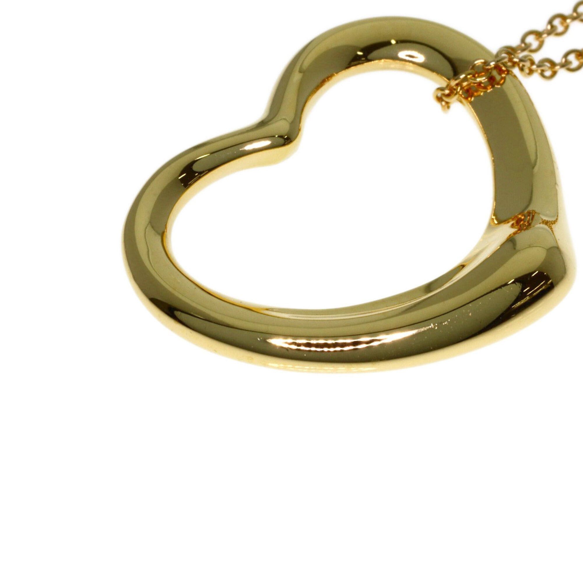 Tiffany & Co. Tiffany & Co. Open Heart Necklace, 18K Yellow Gold, Women's. Size ONE SIZE - 6 Thumbnail