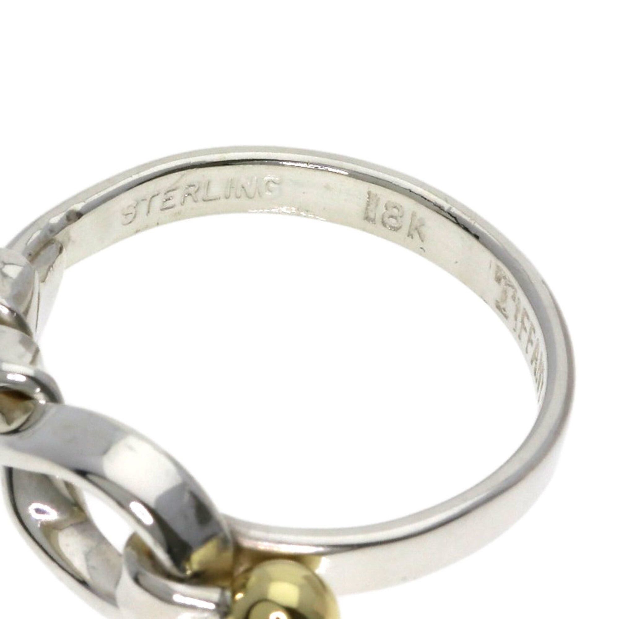 Tiffany & Co. Tiffany & Co. Flat Wire Ring, Silver/18K Yellow Gold, Women's. Size ONE SIZE - 5 Thumbnail