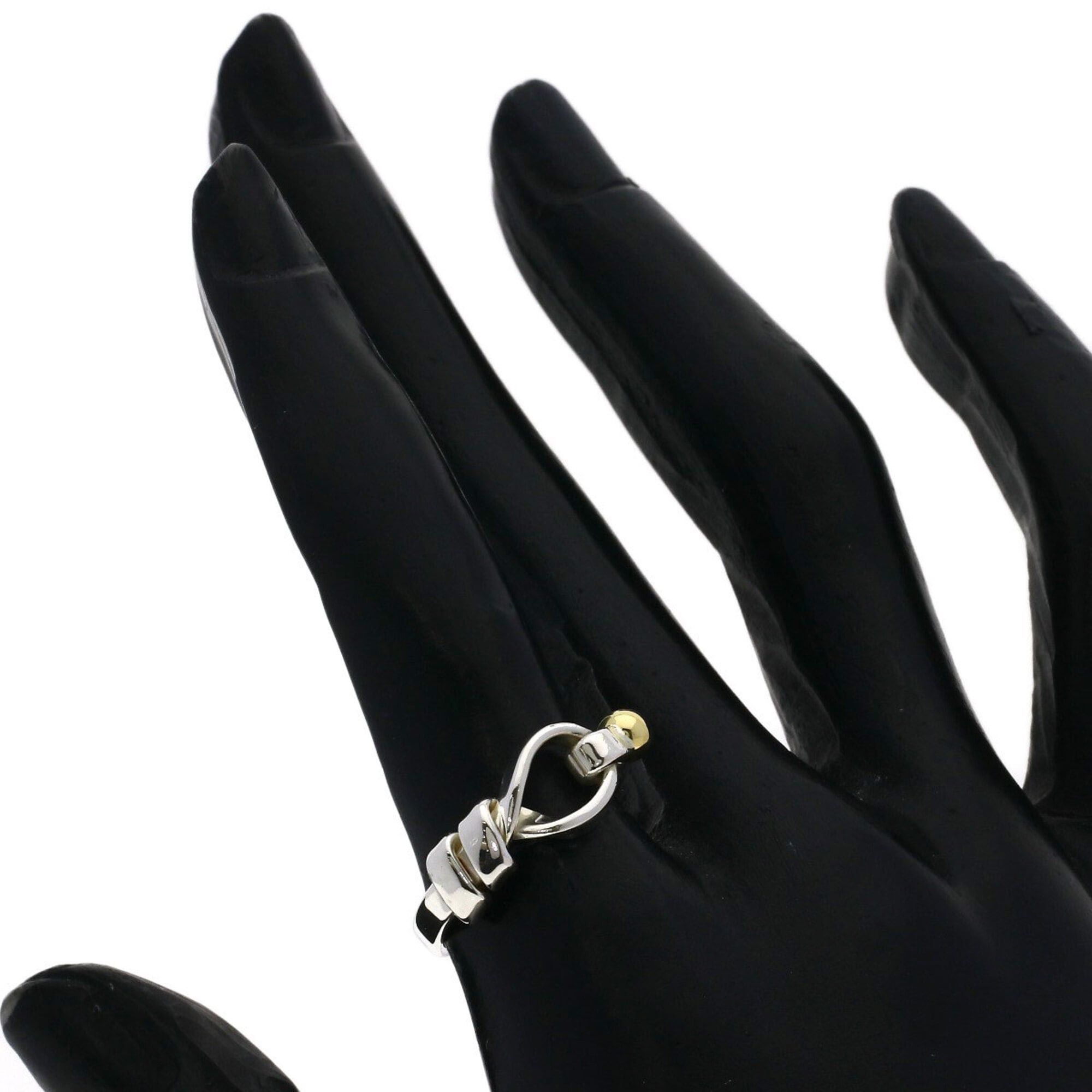 Tiffany & Co. Tiffany & Co. Flat Wire Ring, Silver/18K Yellow Gold, Women's. Size ONE SIZE - 7 Thumbnail