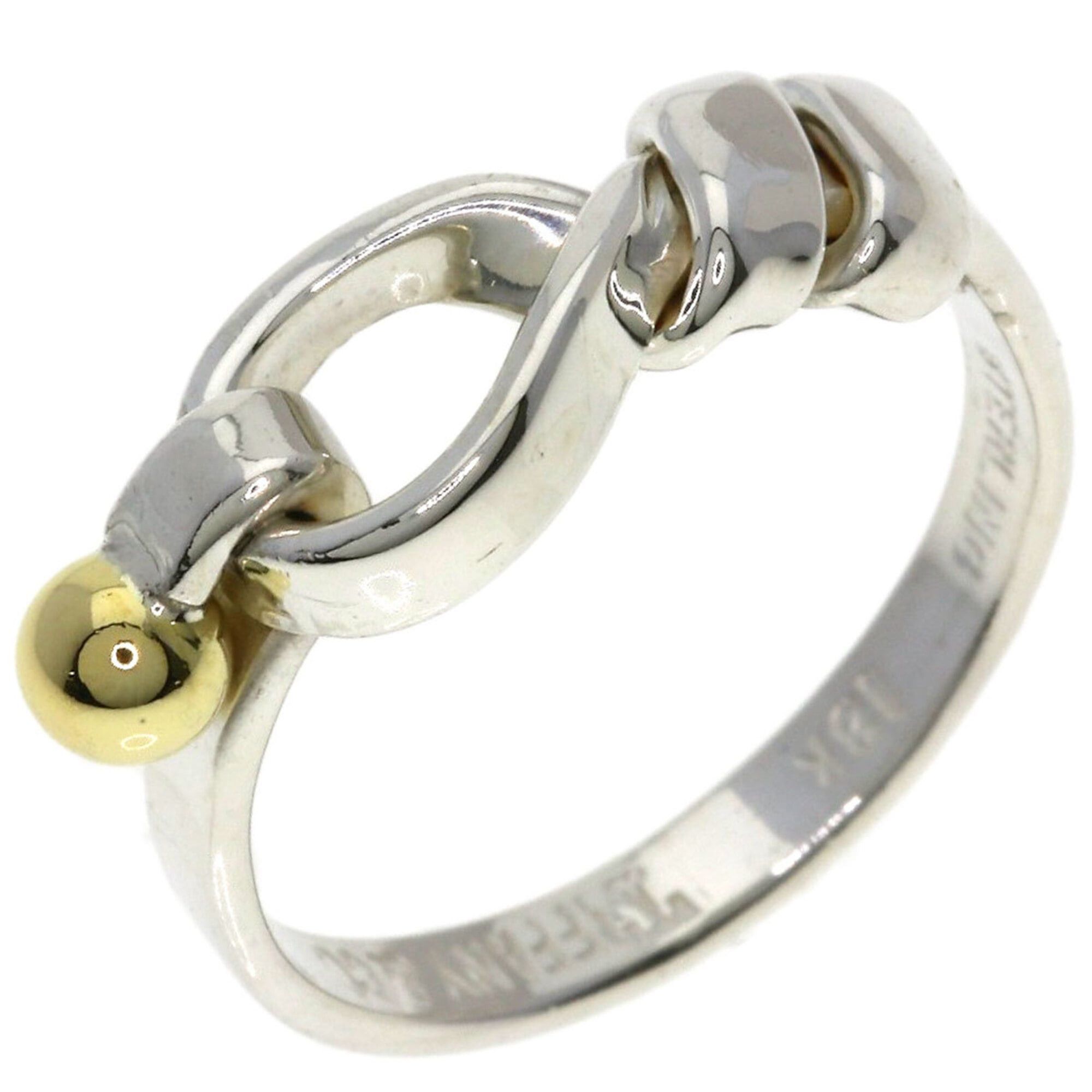 Tiffany & Co. Tiffany & Co. Flat Wire Ring, Silver/18K Yellow Gold, Women's. Size ONE SIZE - 2 Thumbnail