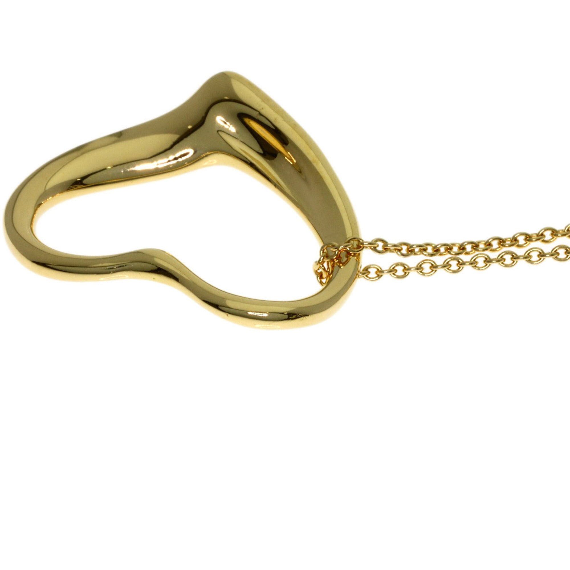Tiffany & Co. Tiffany & Co. Open Heart Necklace, 18K Yellow Gold, Women's. Size ONE SIZE - 7 Thumbnail