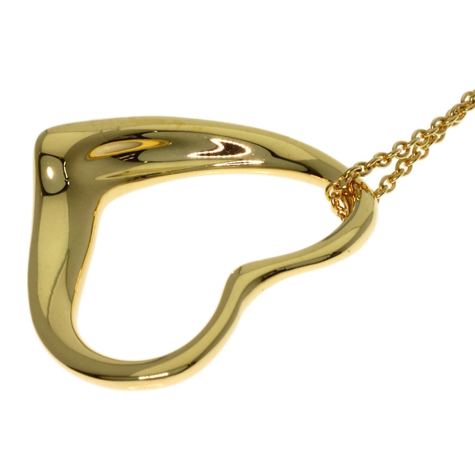 Tiffany & Co. Tiffany & Co. Open Heart Necklace, 18K Yellow Gold, Women's. Size ONE SIZE - 5 Thumbnail