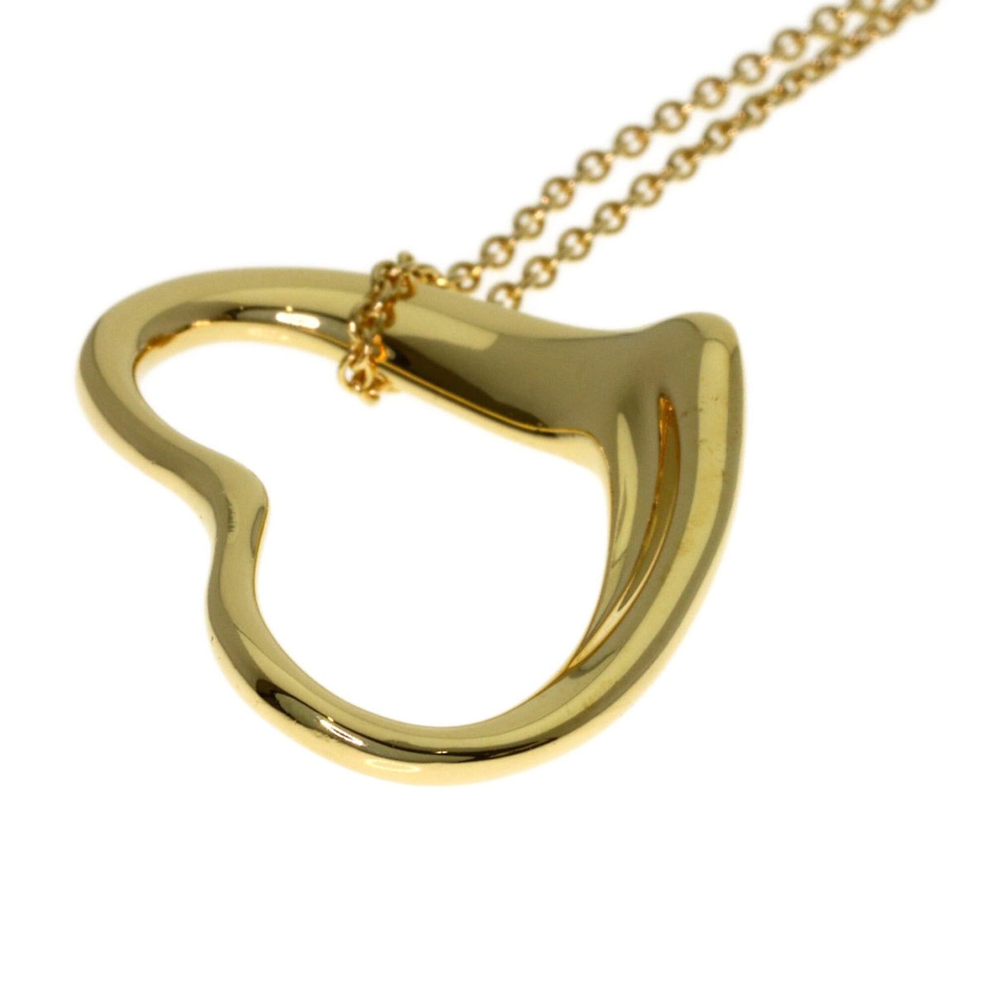Tiffany & Co. Tiffany & Co. Open Heart Necklace, 18K Yellow Gold, Women's. Size ONE SIZE - 8 Thumbnail