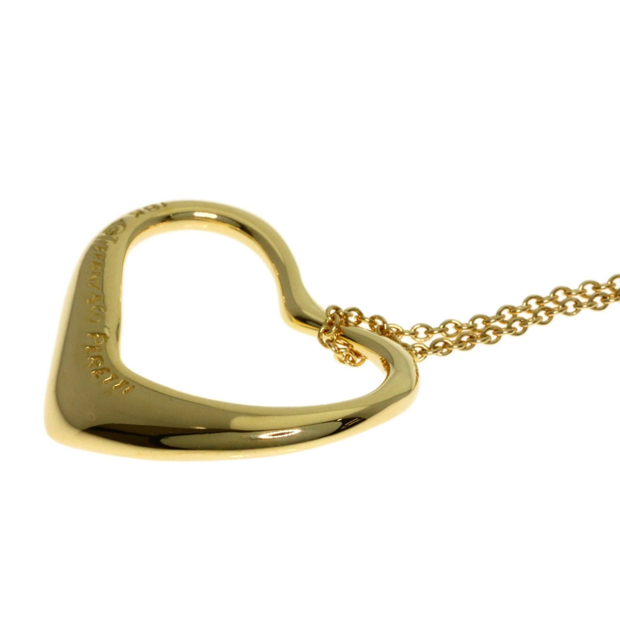 Tiffany & Co. Tiffany & Co. Open Heart Necklace, 18K Yellow Gold, Women's. Size ONE SIZE - 6 Thumbnail