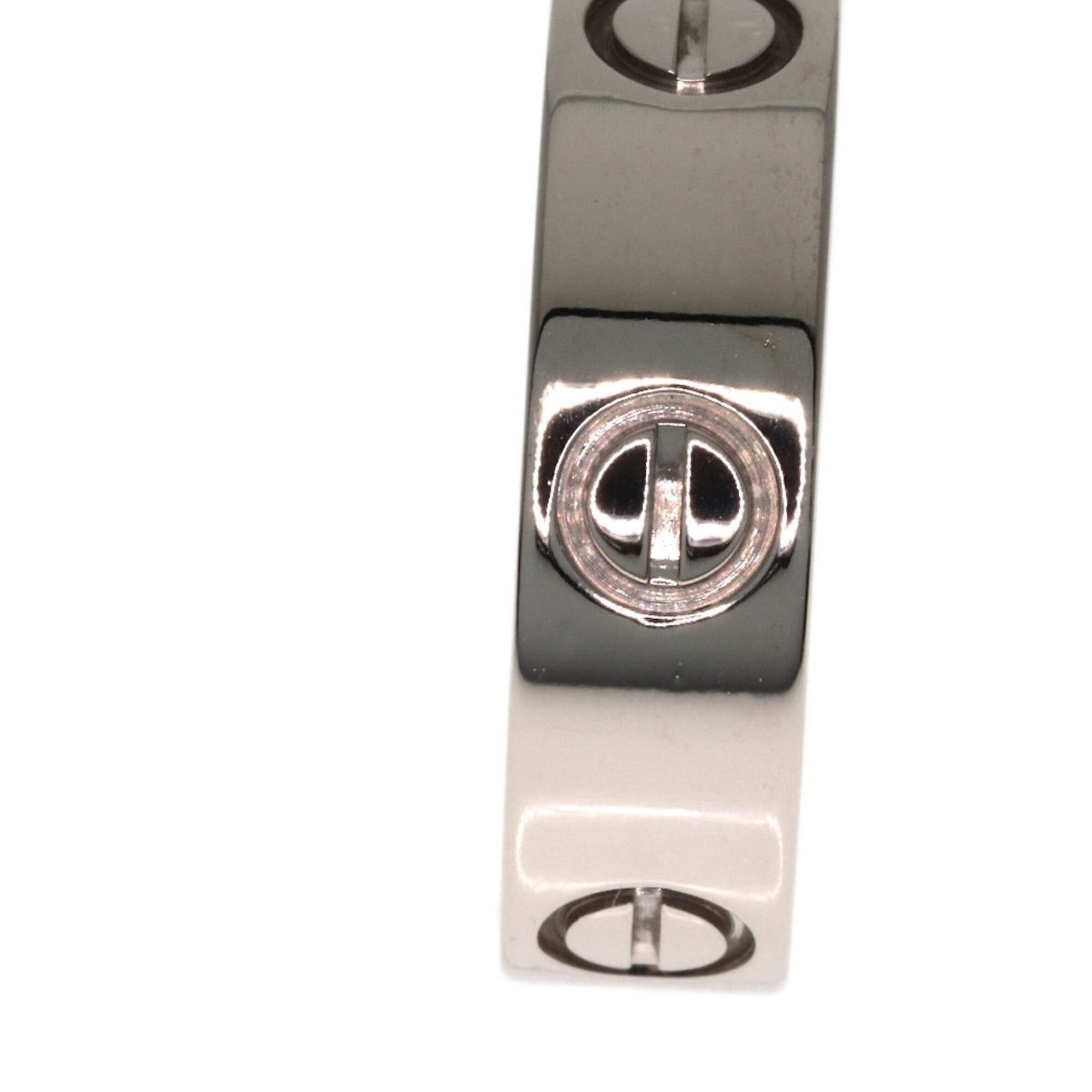 Cartier Cartier Love Ring #52, 18K White Gold, Women's Ring, CARTIER Size ONE SIZE - 6 Thumbnail