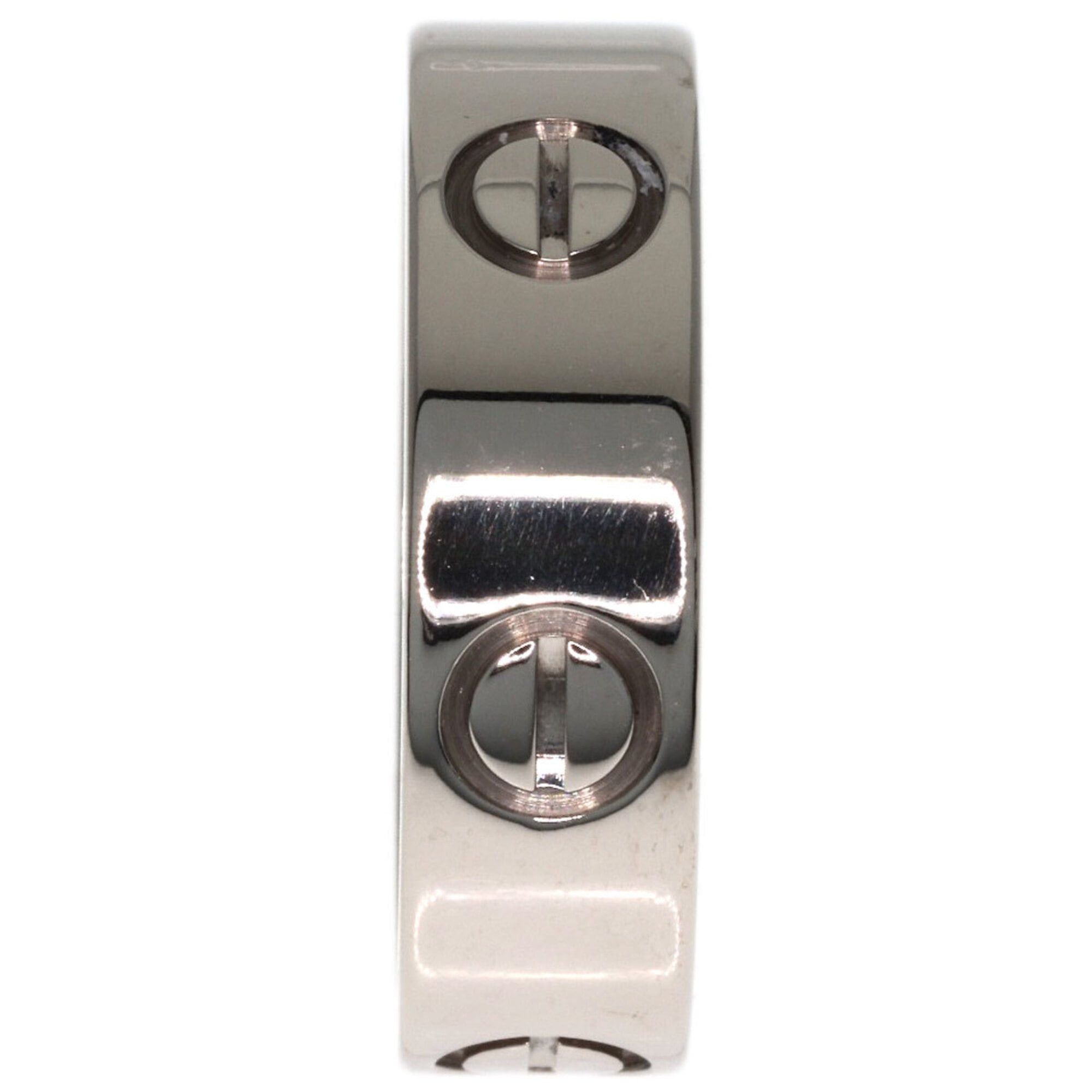Cartier Cartier Love Ring #52, 18K White Gold, Women's Ring, CARTIER Size ONE SIZE - 3 Thumbnail