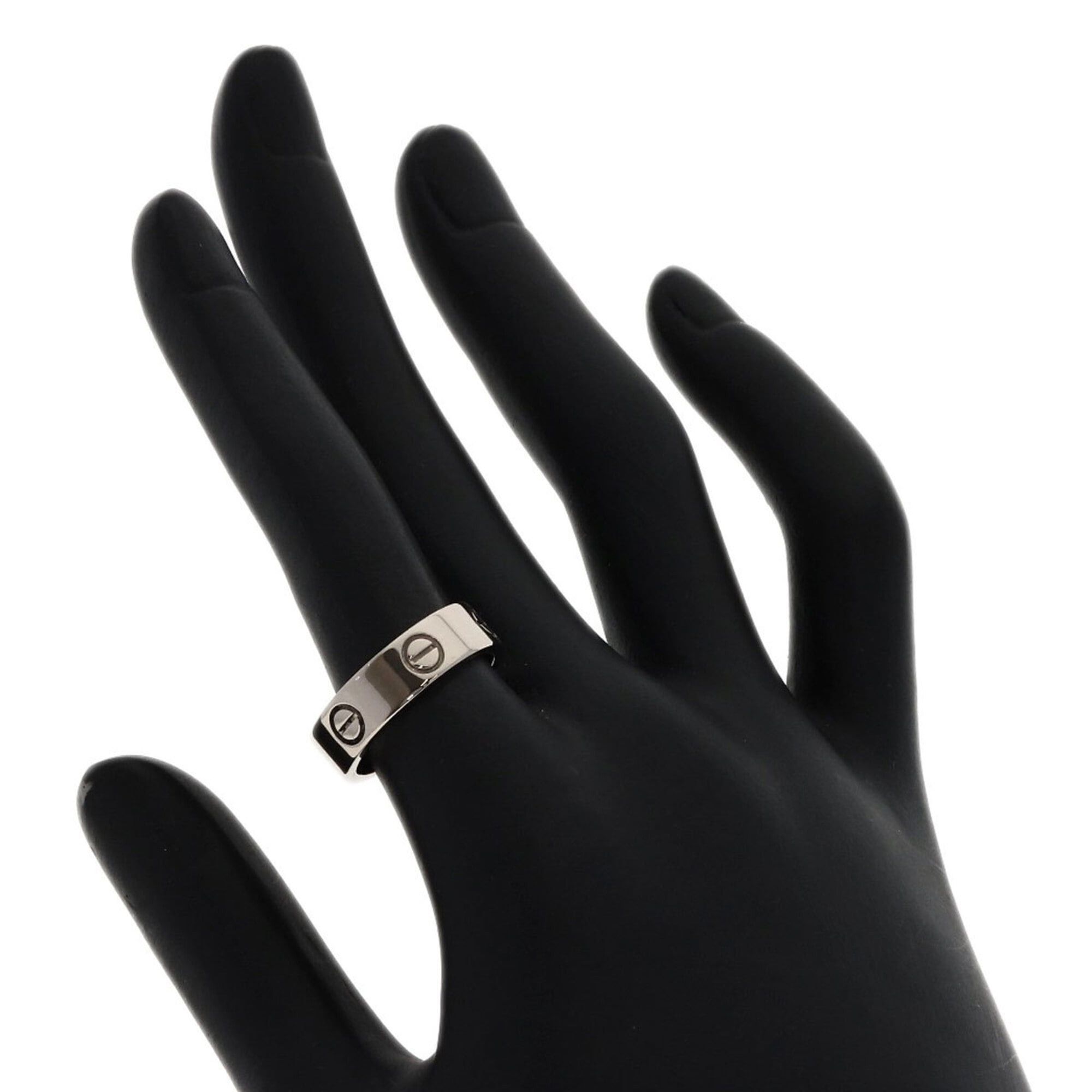 Cartier Cartier Love Ring #52, 18K White Gold, Women's Ring, CARTIER Size ONE SIZE - 5 Thumbnail