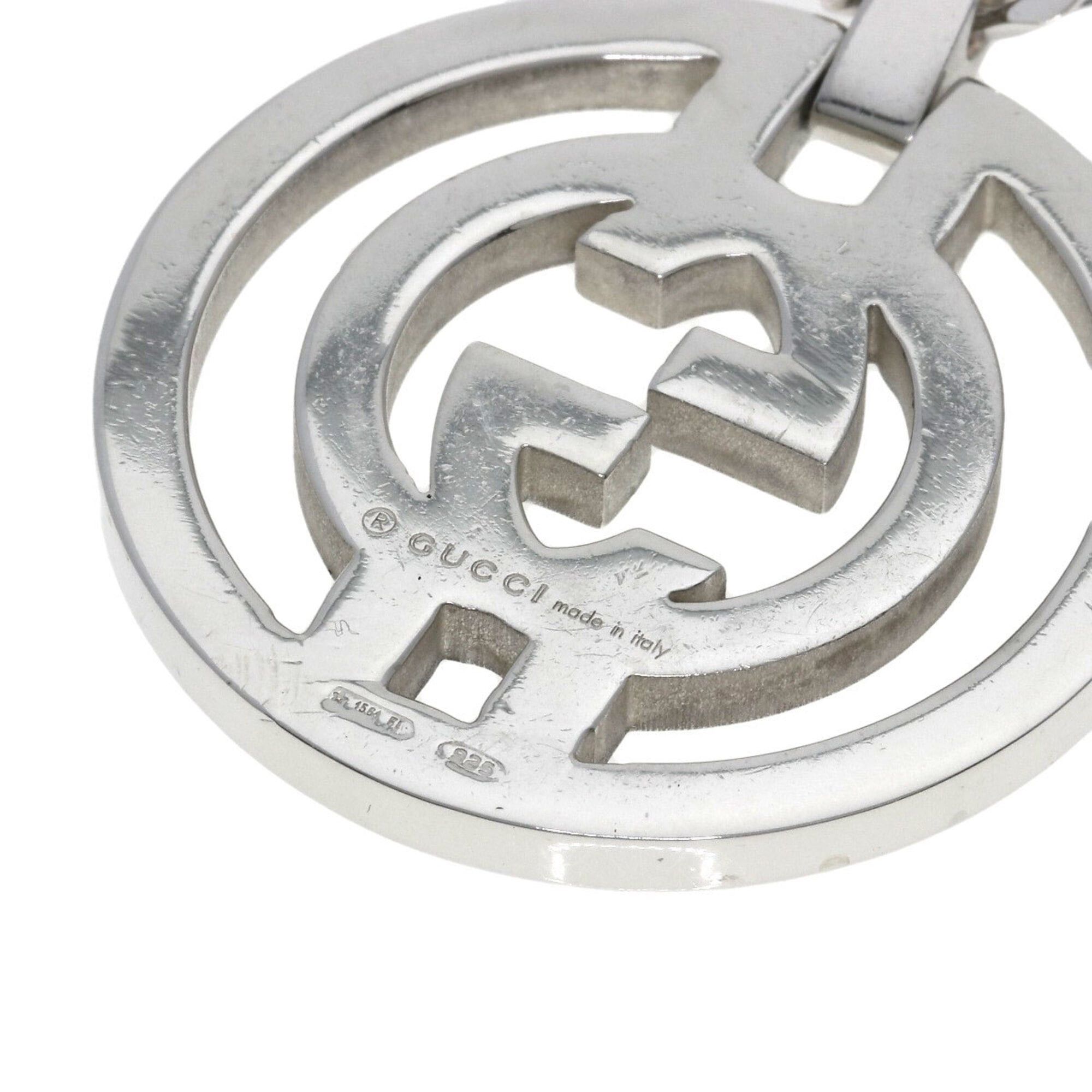 Gucci Gucci Interlocking Necklace, Silver, Women's Size ONE SIZE - 3 Thumbnail