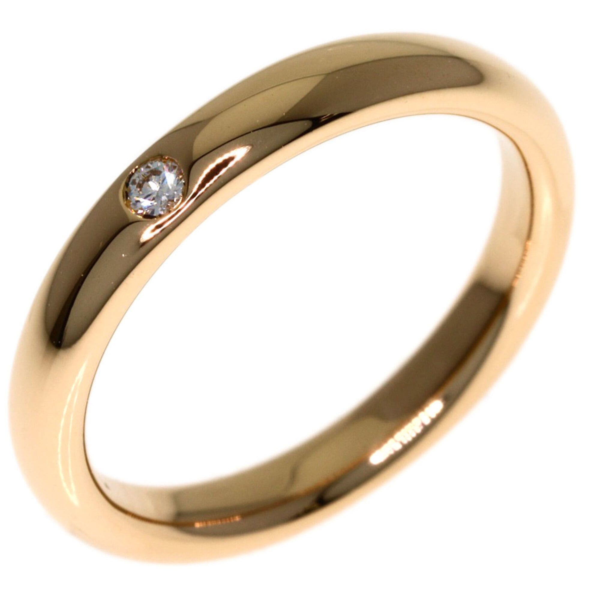 Tiffany & Co. Tiffany & Co. 1P Diamond Wedding Ring, 18K Pink Gold, Women's. Size ONE SIZE - 2 Thumbnail