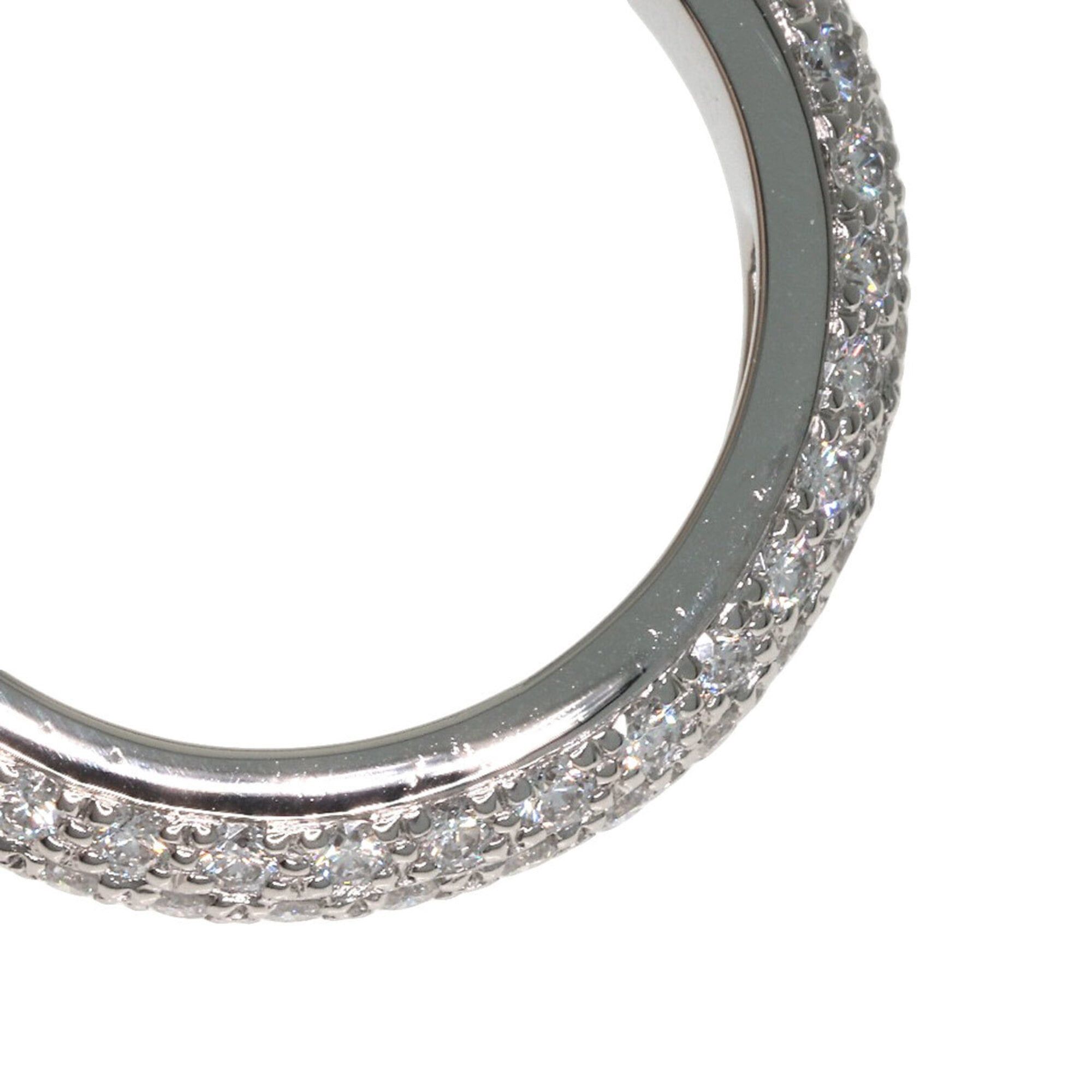 Cartier Cartier Full Eternity Pave Diamond Ring, Size 49, Platinum PT950, Women's. Size ONE SIZE - 7 Thumbnail
