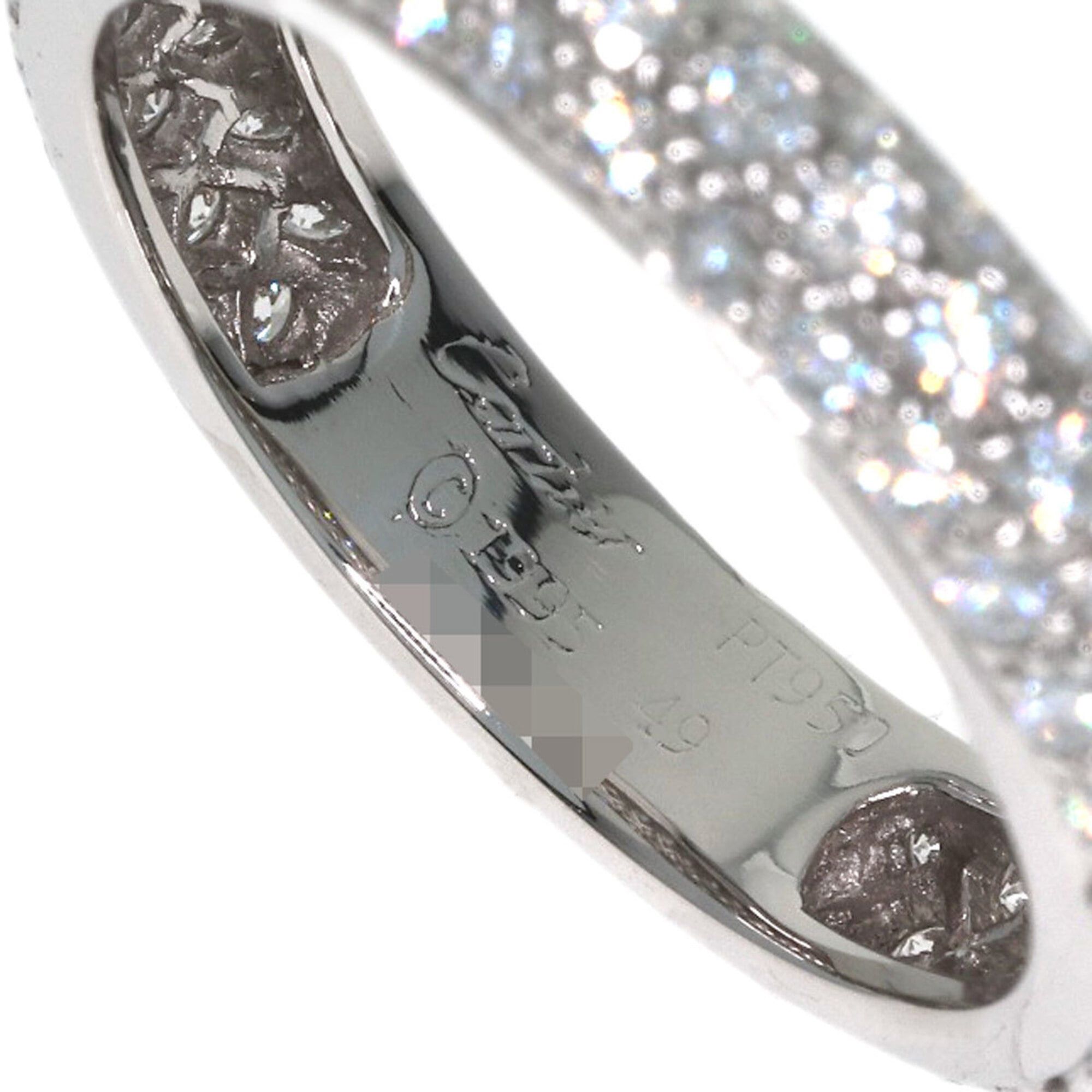 Cartier Cartier Full Eternity Pave Diamond Ring, Size 49, Platinum PT950, Women's. Size ONE SIZE - 5 Thumbnail
