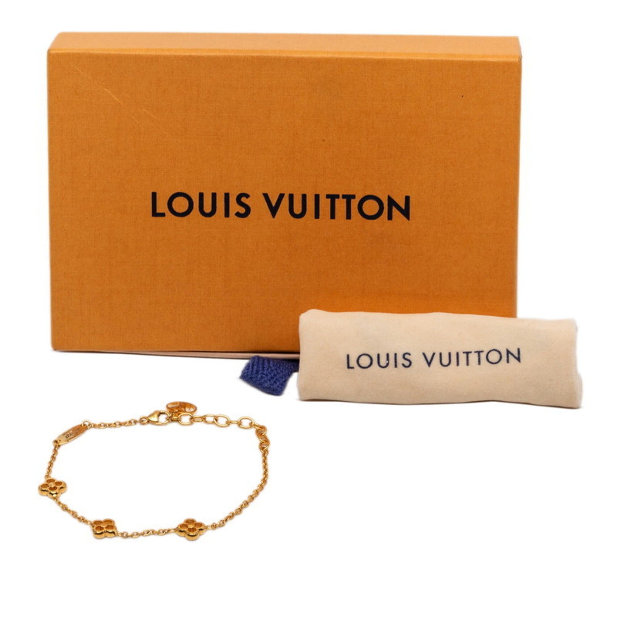 Louis Vuitton Louis Vuitton Monogram Flower Flowerful LV Circle Bracelet M68127 Gold Plated Women's LOUIS VUITTON Size ONE SIZE - 7 Thumbnail