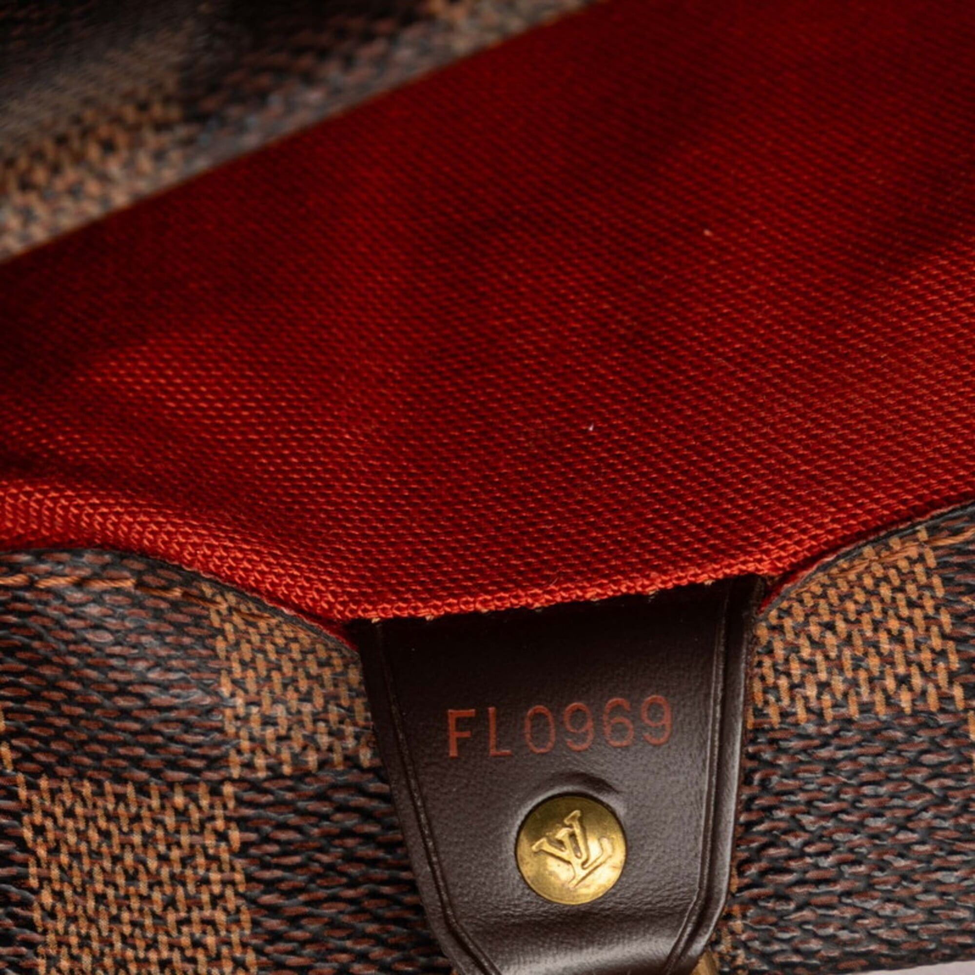 Louis Vuitton Louis Vuitton Damier Clifton Tote Bag Shoulder N51149 Brown Leather Women's LOUIS VUITTON Size ONE SIZE - 6 Thumbnail