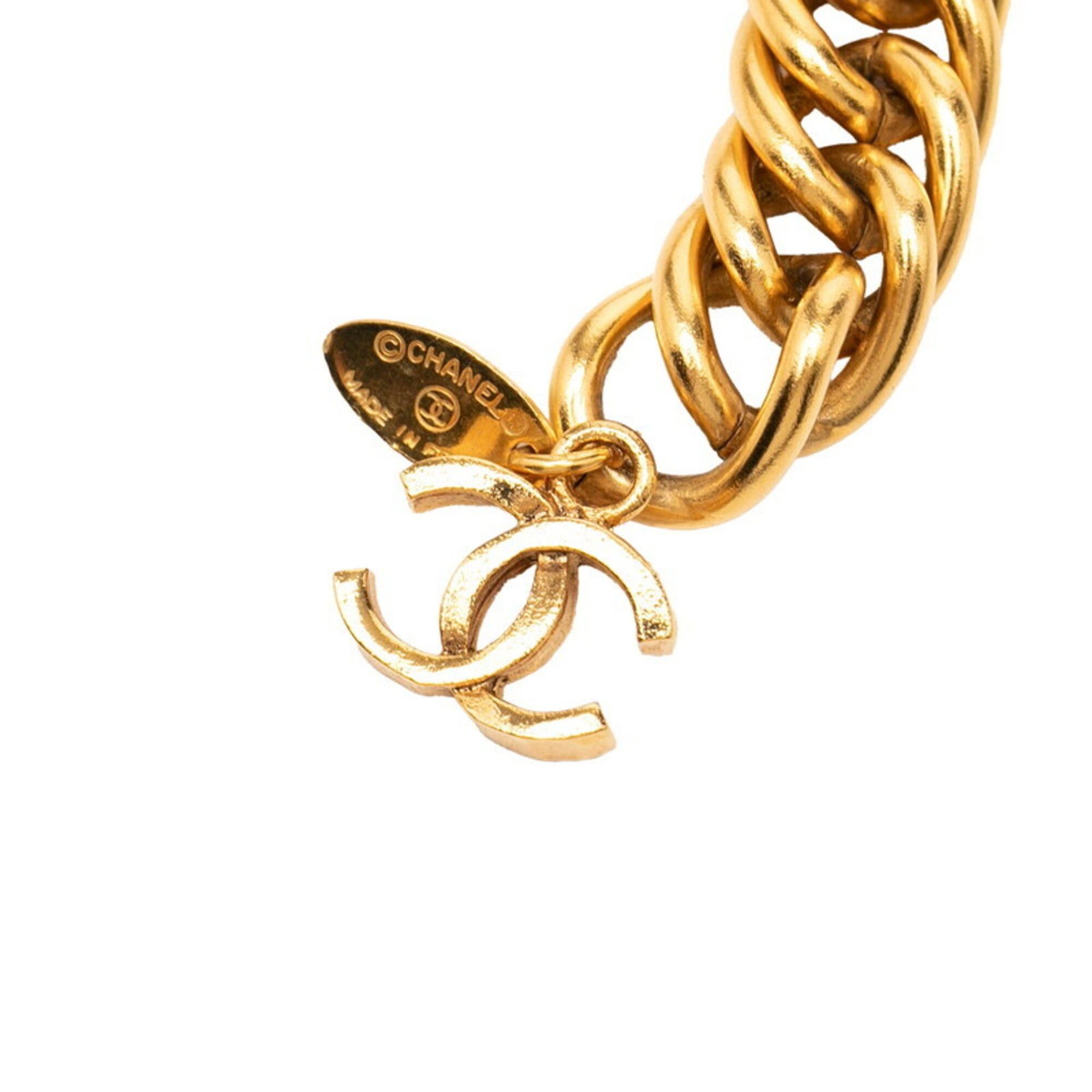 Chanel Chanel Coco Mark Lion Motif Chain Belt Gold Plated Women's CHANEL Size ONE SIZE - 5 Thumbnail