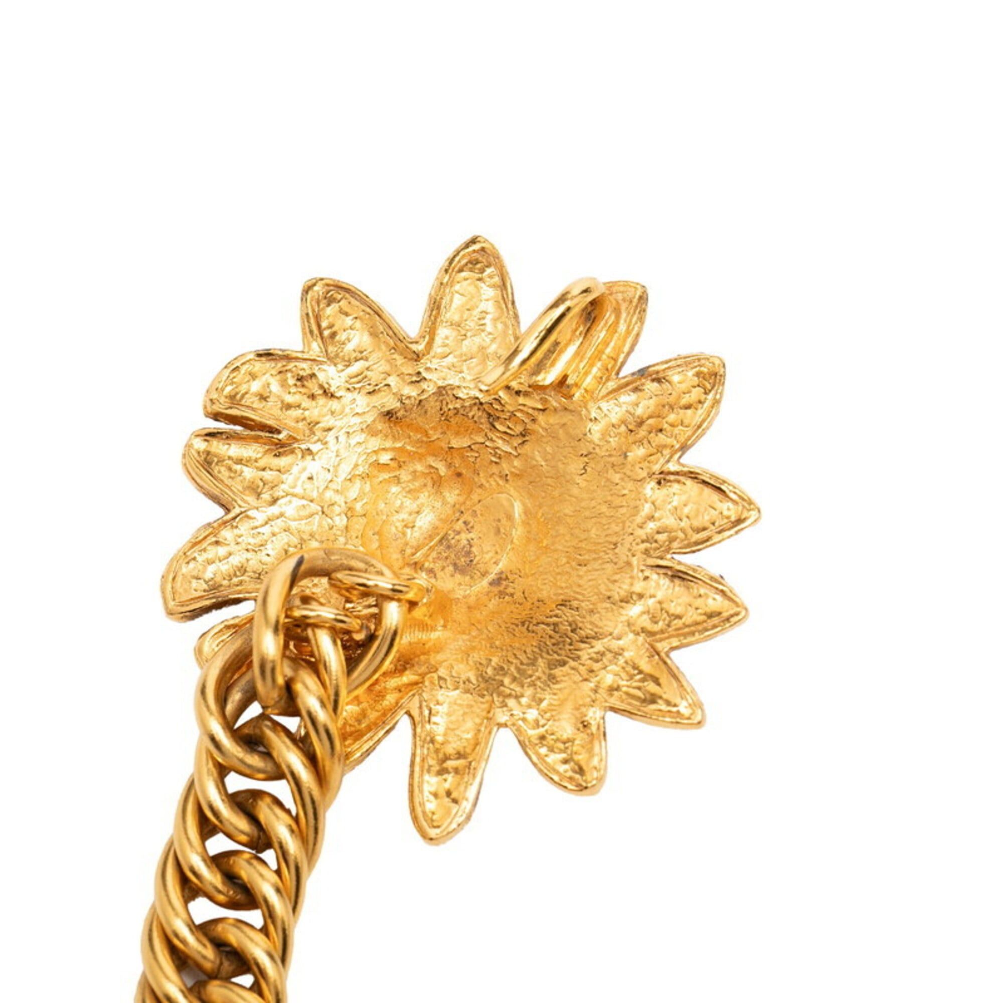 Chanel Chanel Coco Mark Lion Motif Chain Belt Gold Plated Women's CHANEL Size ONE SIZE - 3 Thumbnail