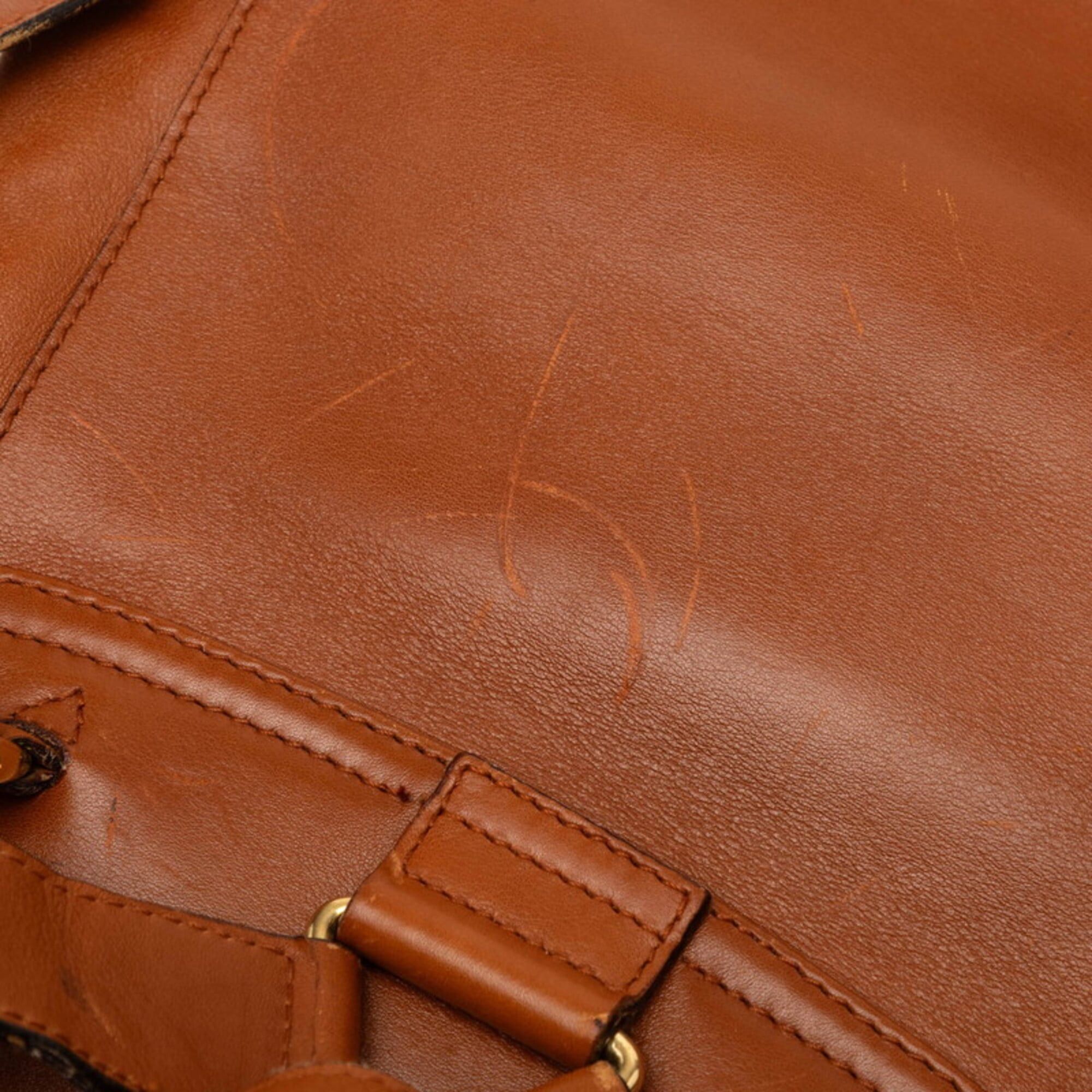 Gucci Gucci Bamboo Backpack Daypack Brown Leather Women's GUCCI Size ONE SIZE - 4 Thumbnail