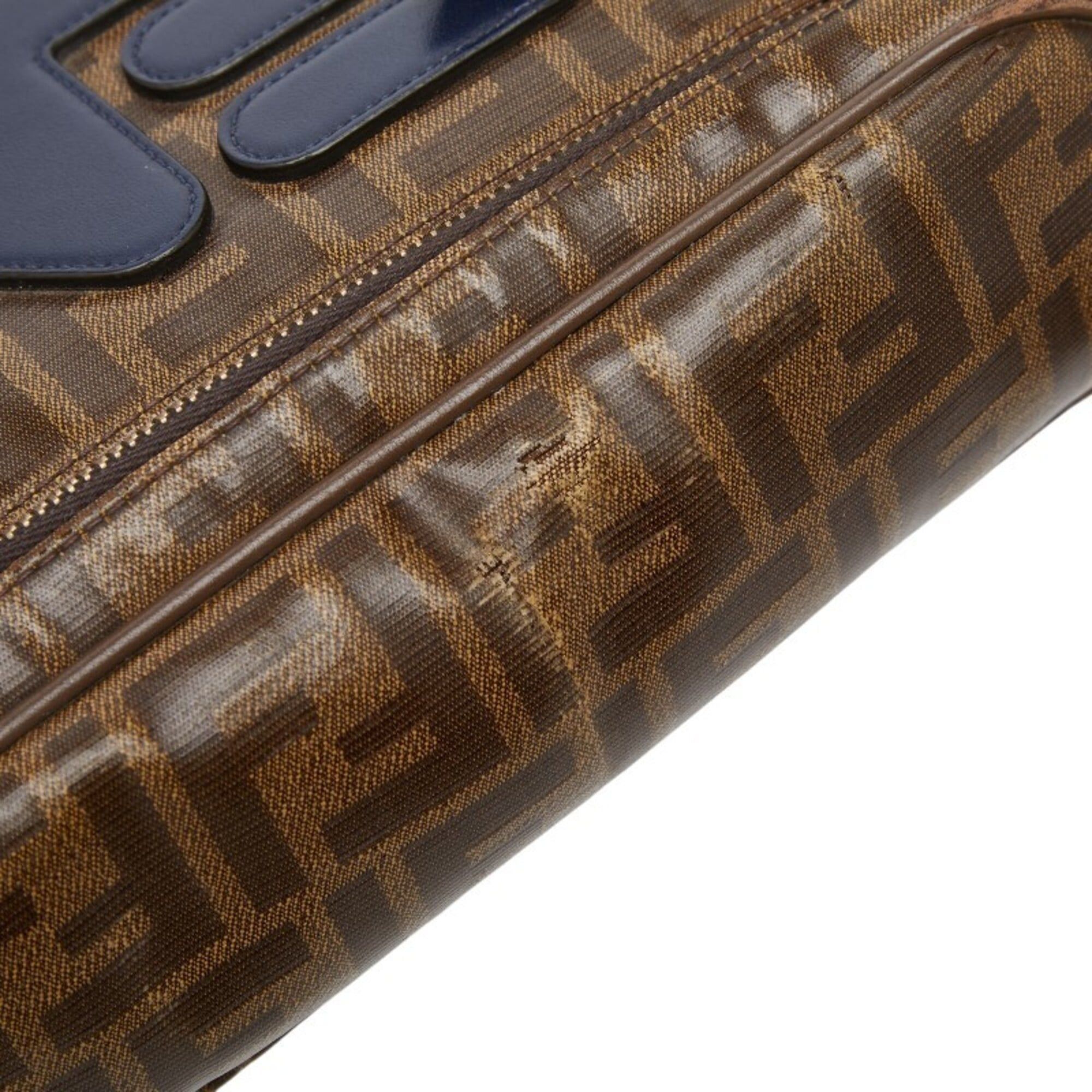 Fendi Fendi x Fila Zucca Body Bag Waist 8BM006 Brown Multicolor Women's FENDI Size ONE SIZE - 6 Thumbnail