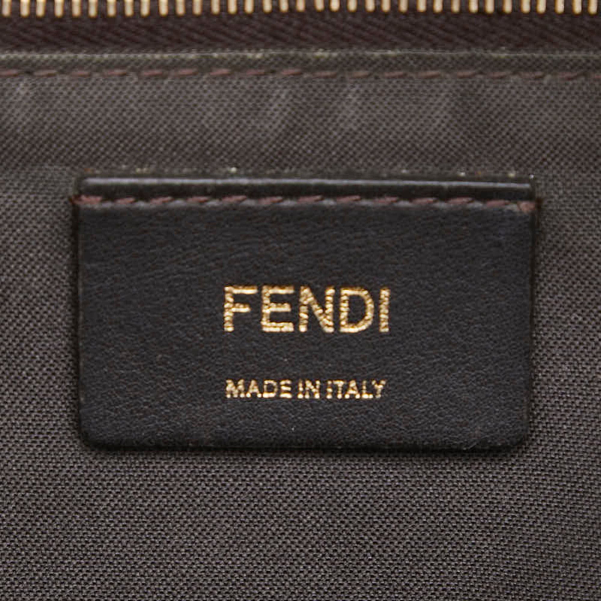 Fendi Fendi x Fila Zucca Body Bag Waist 8BM006 Brown Multicolor Women's FENDI Size ONE SIZE - 10 Thumbnail