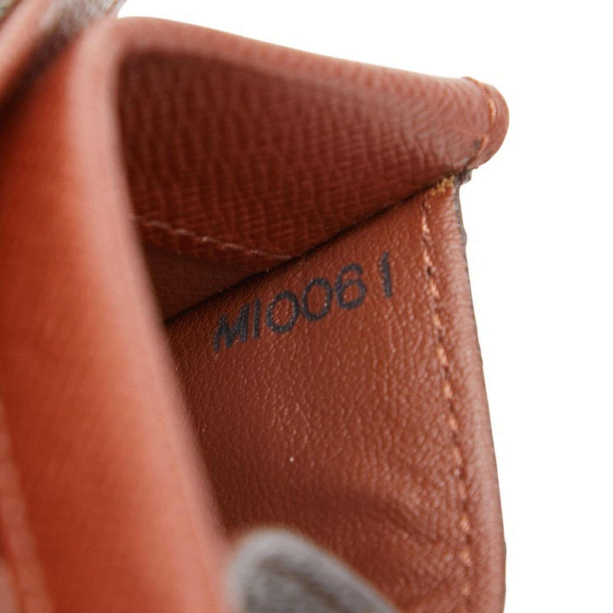 Louis Vuitton Louis Vuitton Monogram Portemonnaie Plat Wallet/Coin Case M61930 Brown Leather Women's LOUIS VUITTON Size ONE SIZE - 8 Thumbnail