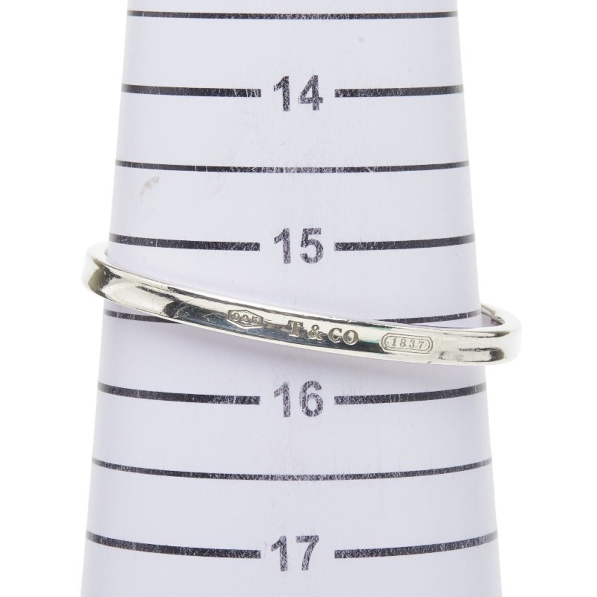 Tiffany & Co. Tiffany & Co. 1837 Cuff Narrow Bangle, SV925 Silver, Women's. Size ONE SIZE - 5 Thumbnail
