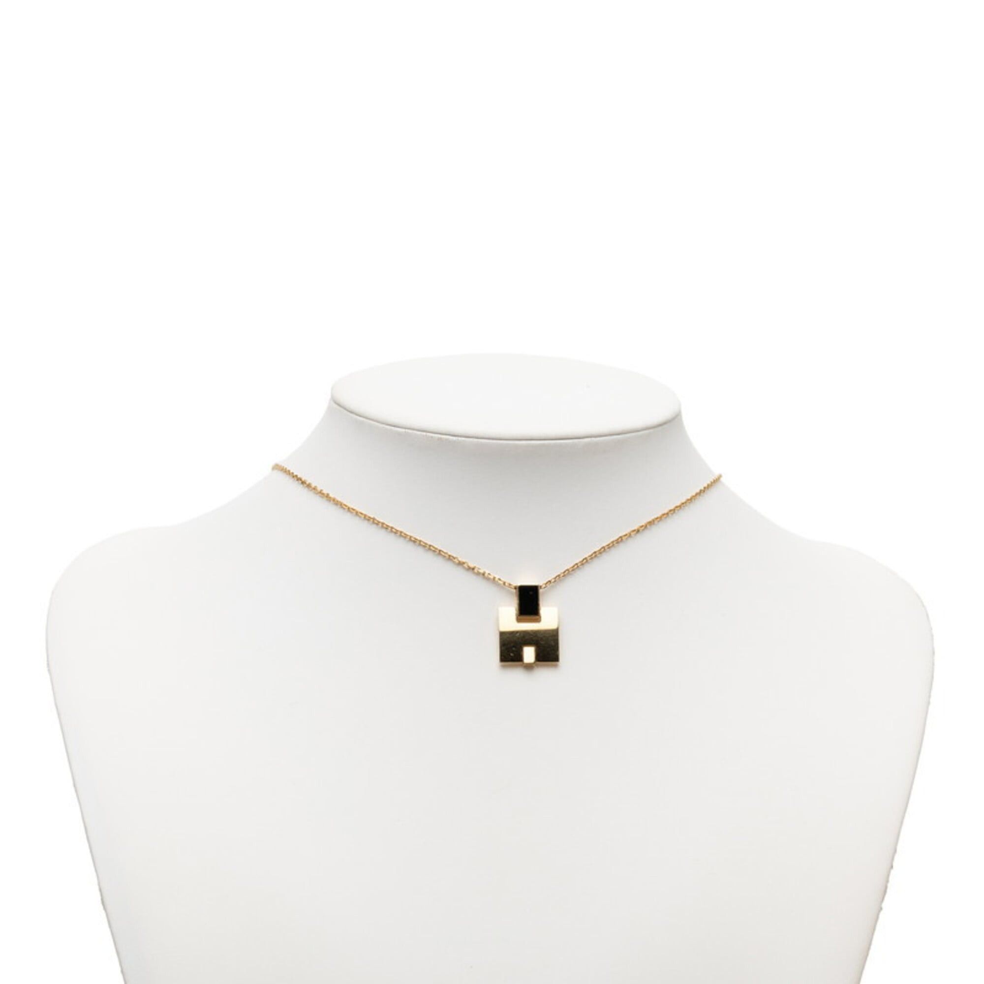 Hermes Hermes Eileen Pendant Necklace, Gold Plated, Women's Size ONE SIZE - 4 Thumbnail