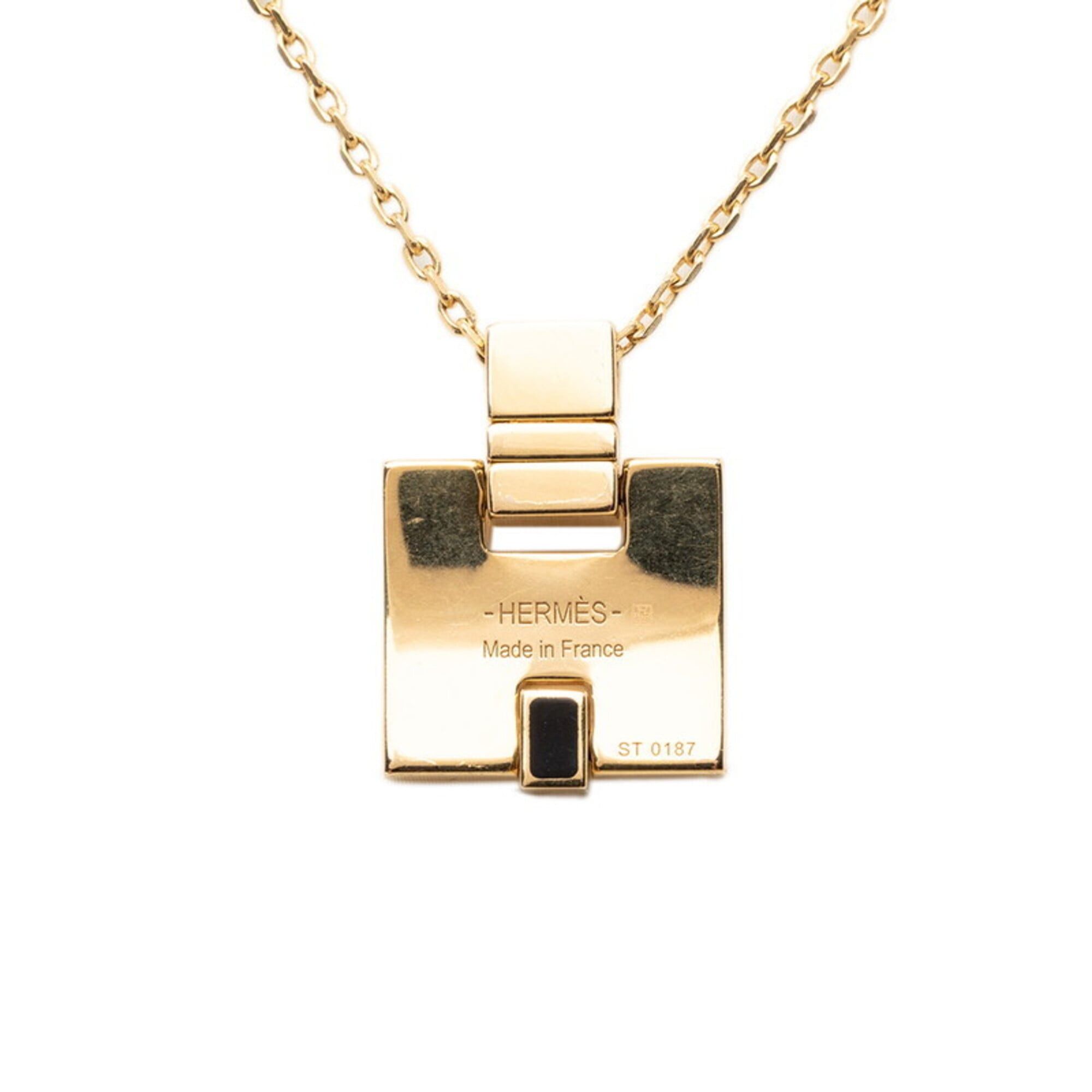 Hermes Hermes Eileen Pendant Necklace, Gold Plated, Women's Size ONE SIZE - 2 Thumbnail