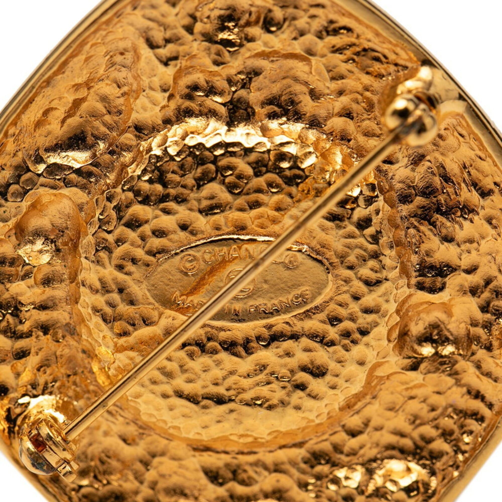 Chanel Chanel Vintage Brooch, Gold Plated, Faux Pearl, Women's CHANEL Size ONE SIZE - 3 Thumbnail