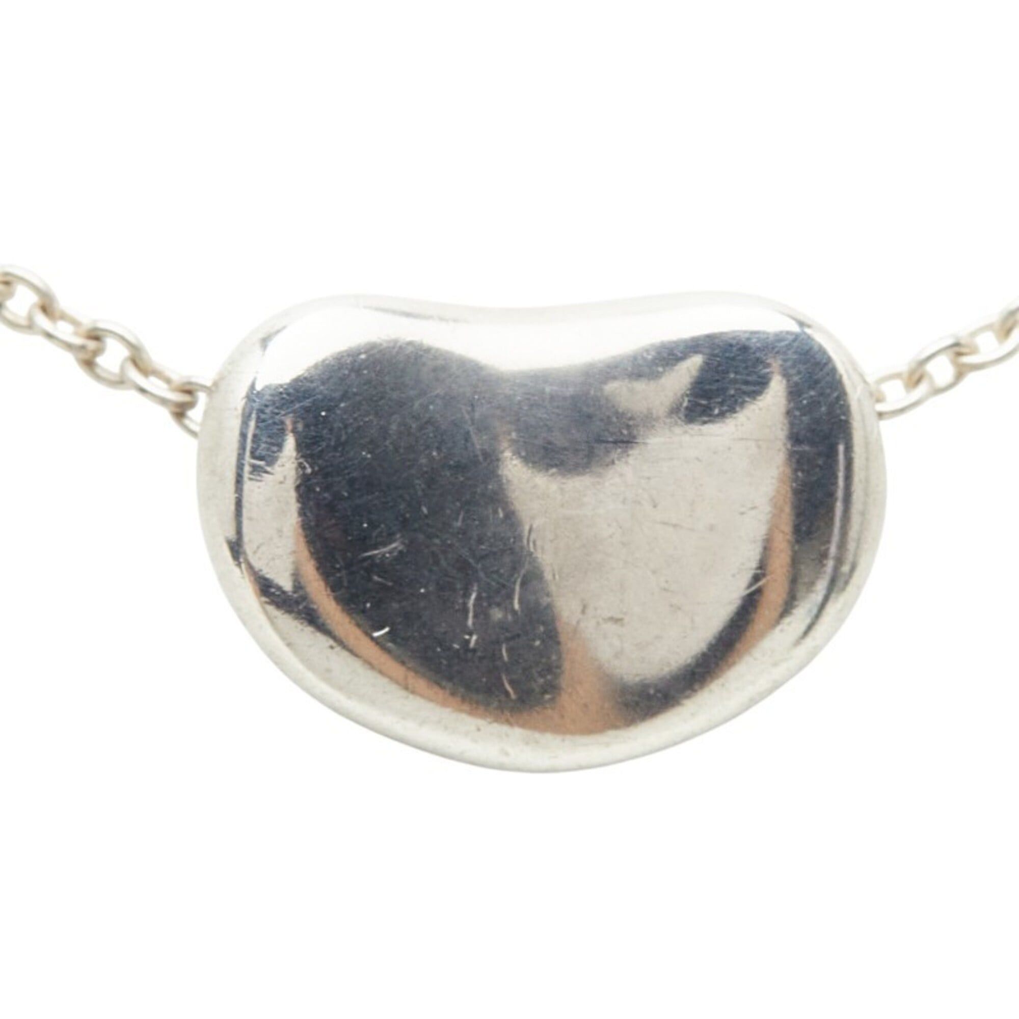 Tiffany & Co. Tiffany & Co. Bean Motif Chain Pendant Necklace, SV925 Silver, Women's. Size ONE SIZE - 3 Thumbnail