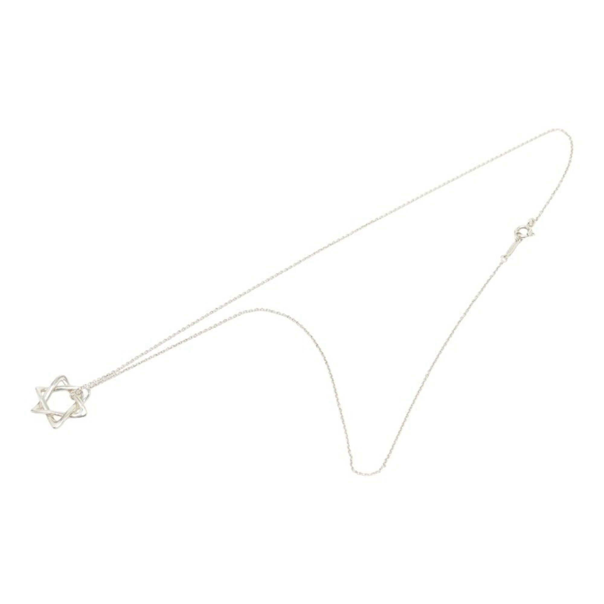 Tiffany & Co. Tiffany & Co. Star of David Necklace, SV925 Silver, Women's. Size ONE SIZE - 4 Thumbnail