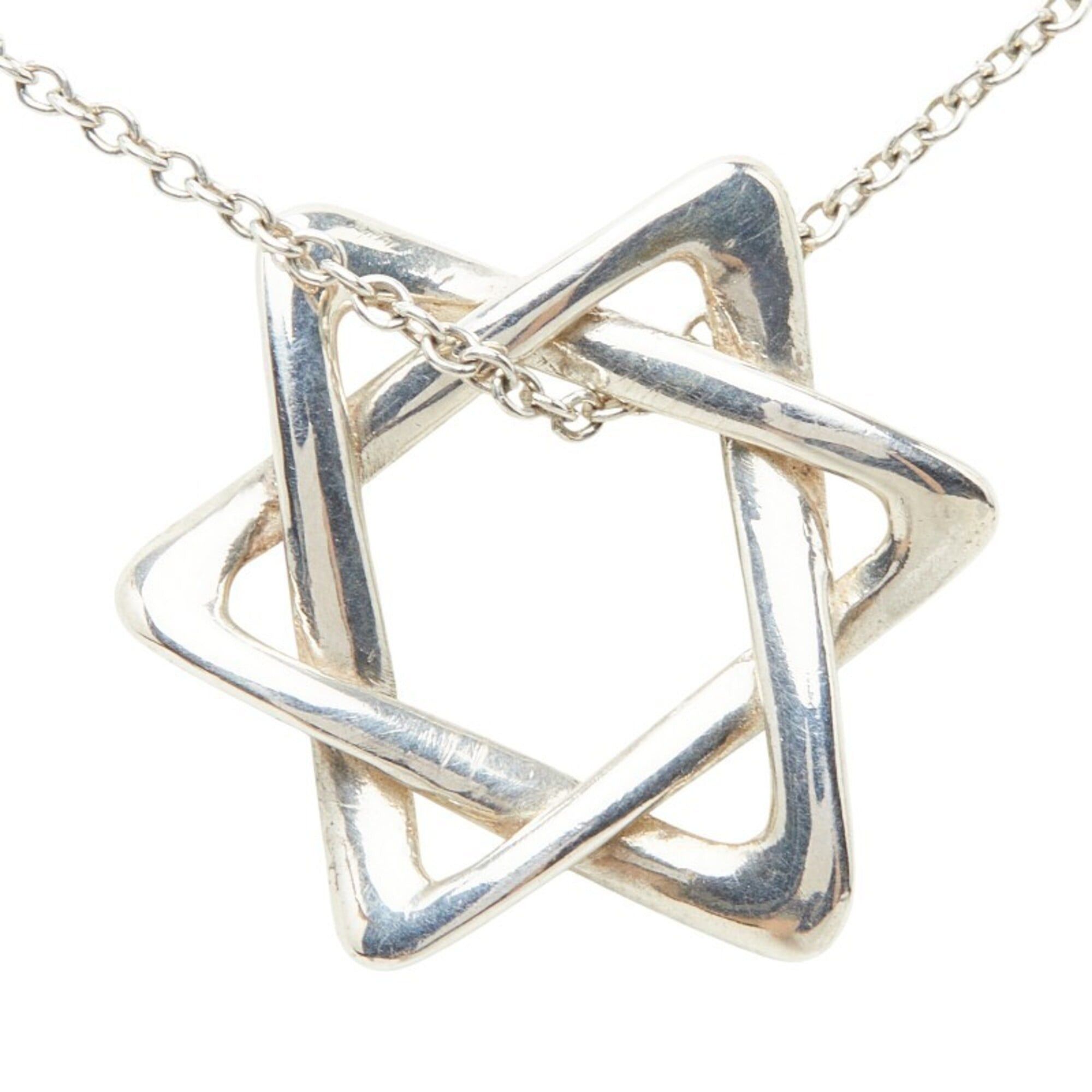 Tiffany & Co. Tiffany & Co. Star of David Necklace, SV925 Silver, Women's. Size ONE SIZE - 2 Thumbnail