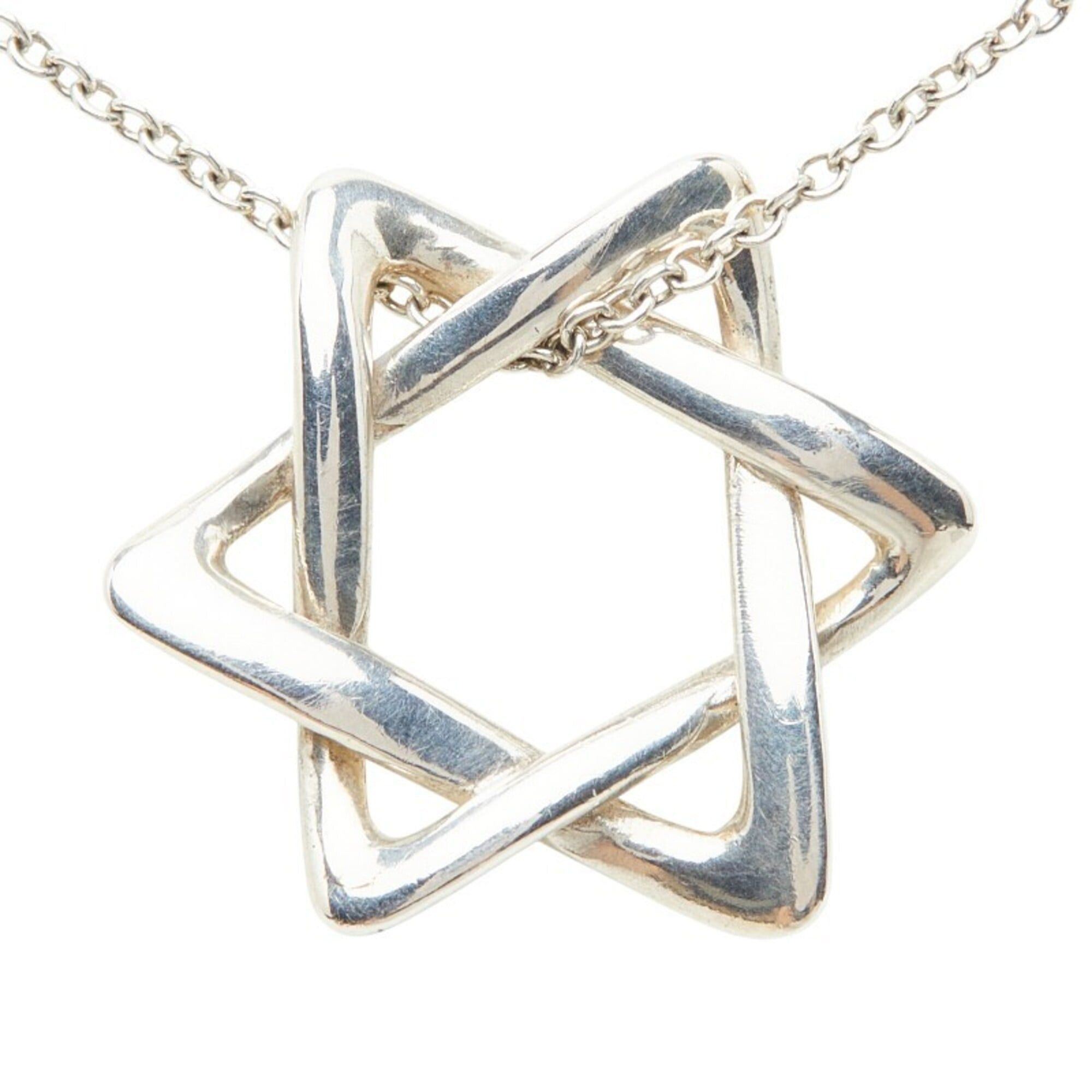 Tiffany & Co. Tiffany & Co. Star of David Necklace, SV925 Silver, Women's. Size ONE SIZE - 3 Thumbnail