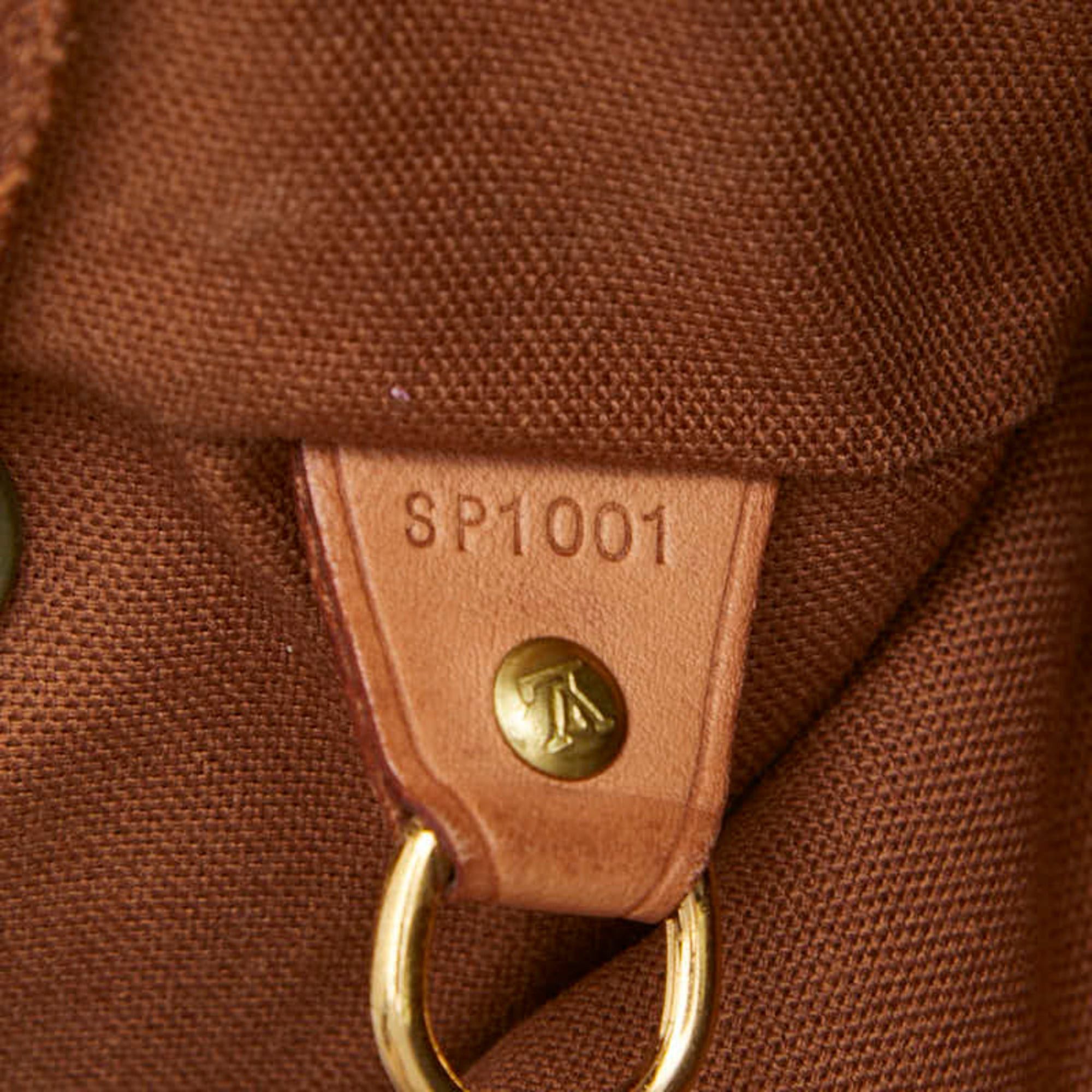 Louis Vuitton Louis Vuitton Monogram Montsouris MM Backpack M51136 Brown Leather Women's LOUIS VUITTON Size ONE SIZE - 12 Thumbnail