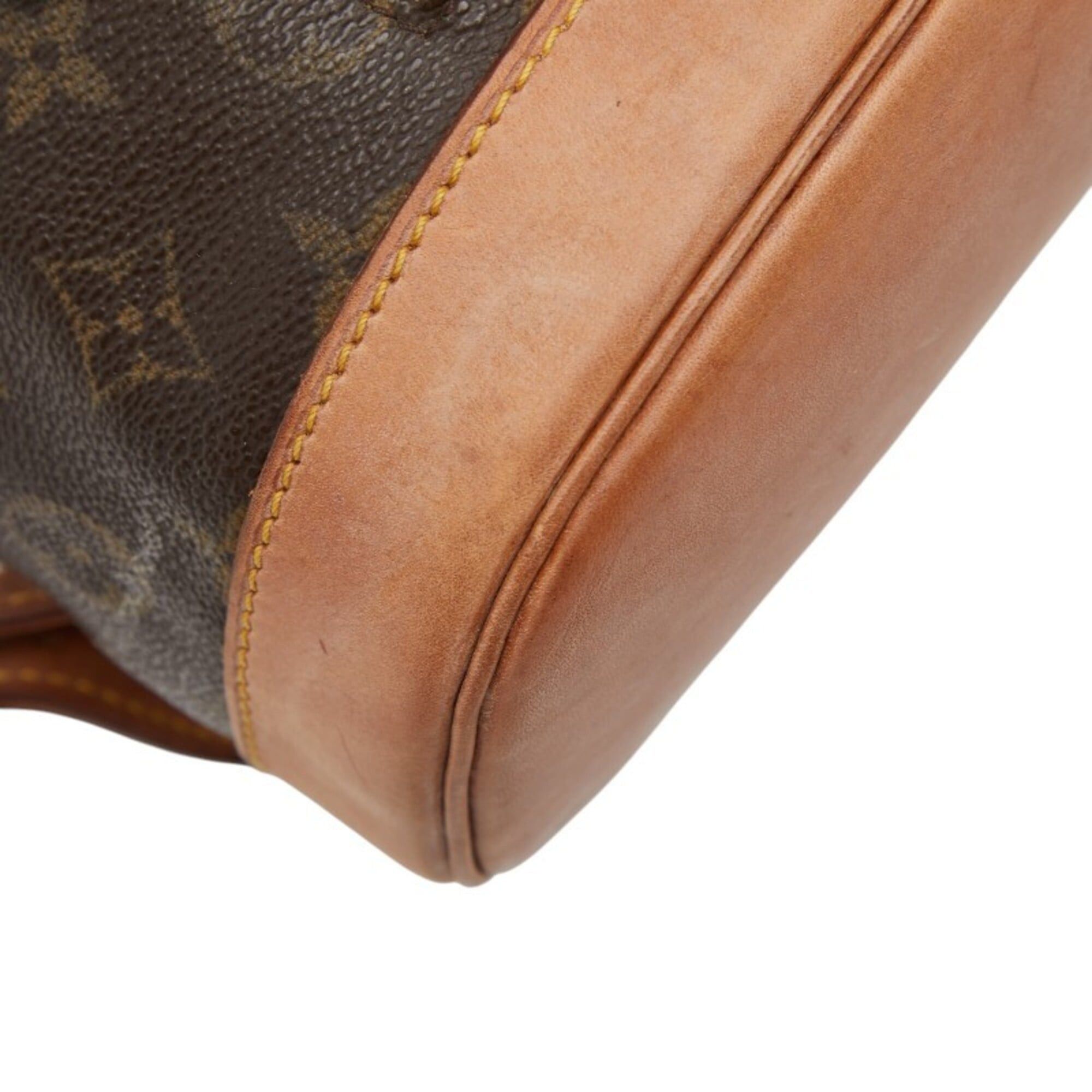 Louis Vuitton Louis Vuitton Monogram Montsouris MM Backpack M51136 Brown Leather Women's LOUIS VUITTON Size ONE SIZE - 5 Thumbnail