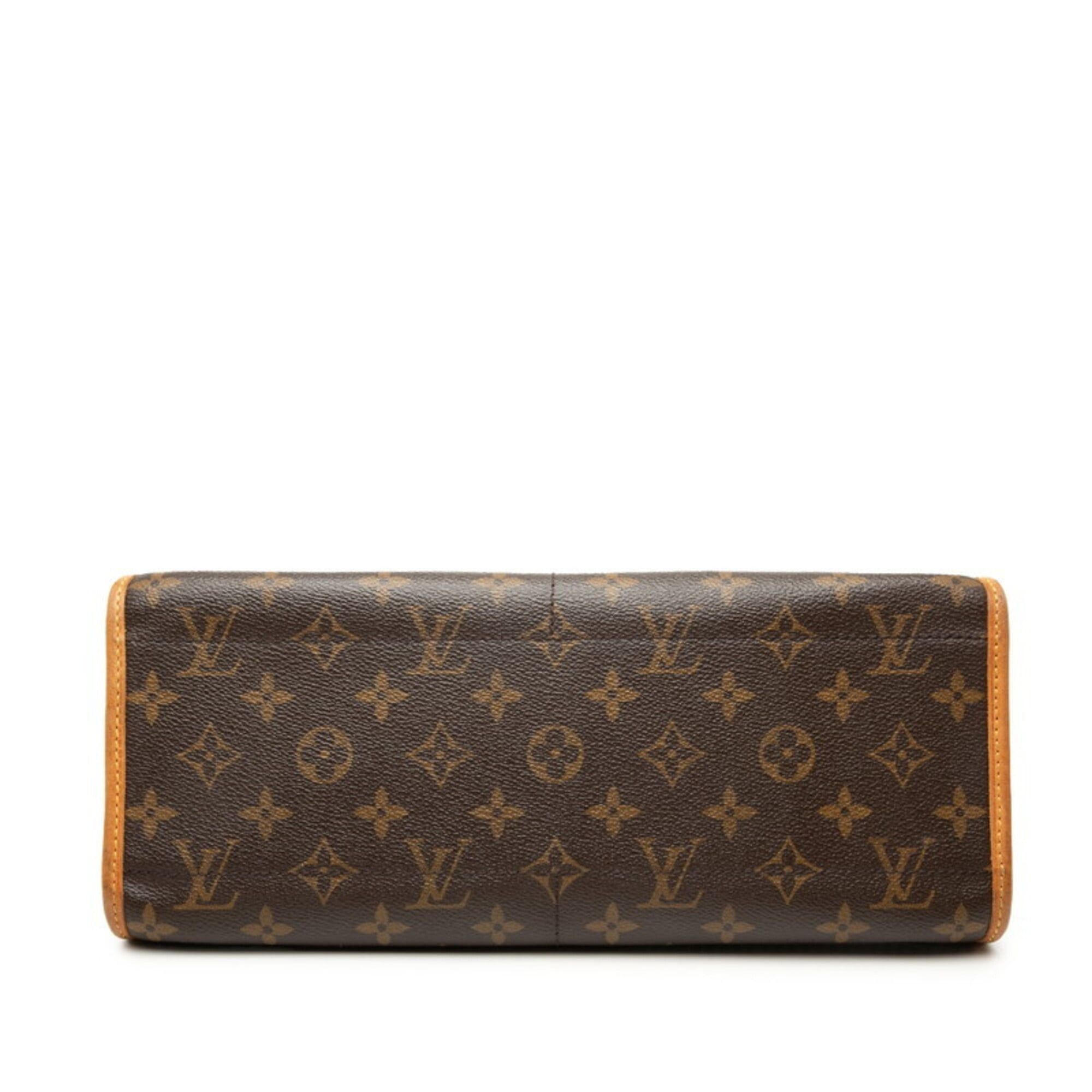 Louis Vuitton Louis Vuitton Monogram Popincourt Long Crossbody Shoulder Bag M40008 Brown Leather Women's LOUIS VUITTON Size ONE SIZE - 3 Thumbnail