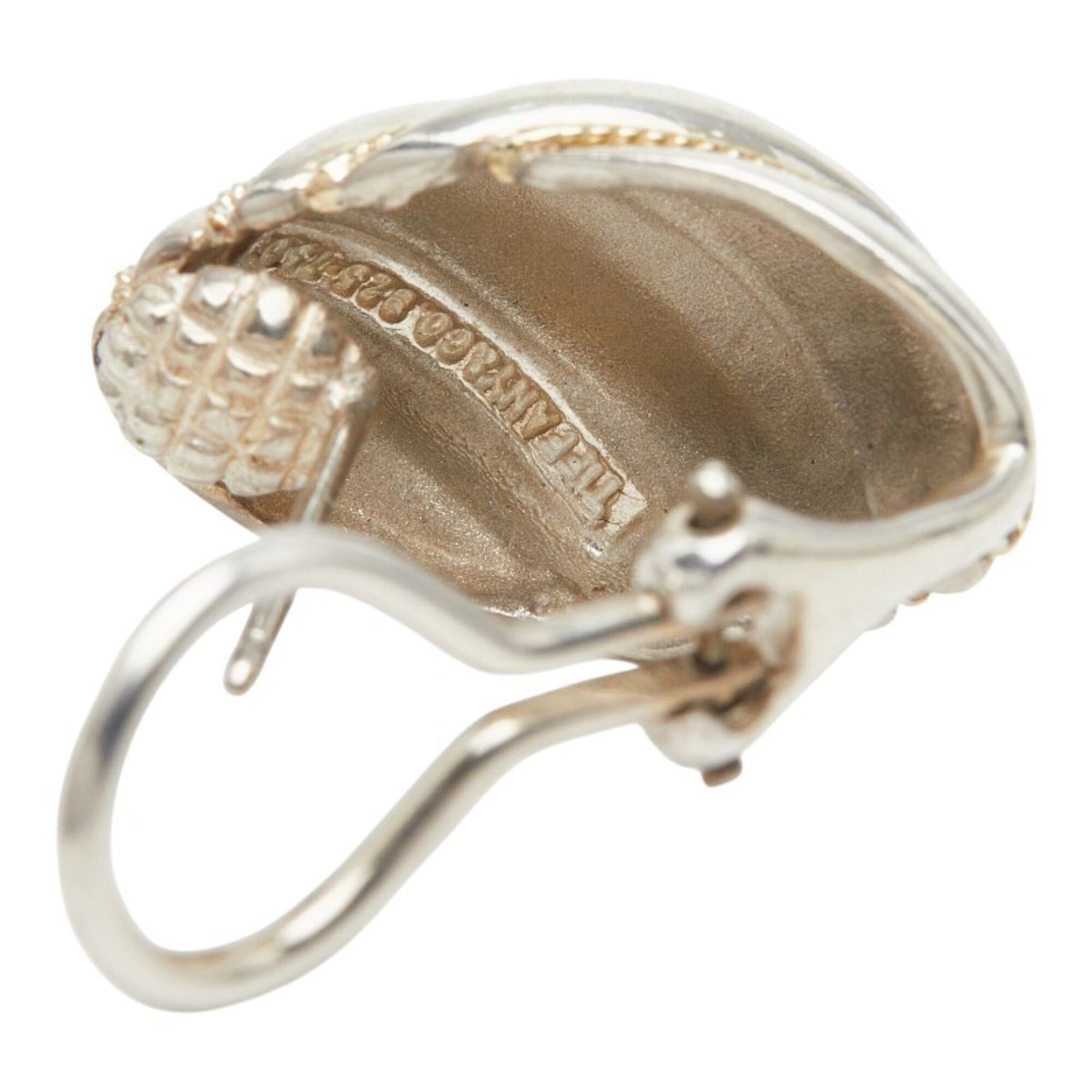 Tiffany & Co. Tiffany & Co. Twist Rope Earrings, SV925 Sterling Silver, 18K Yellow Gold (Au750), Women's. Size ONE SIZE - 4 Thumbnail