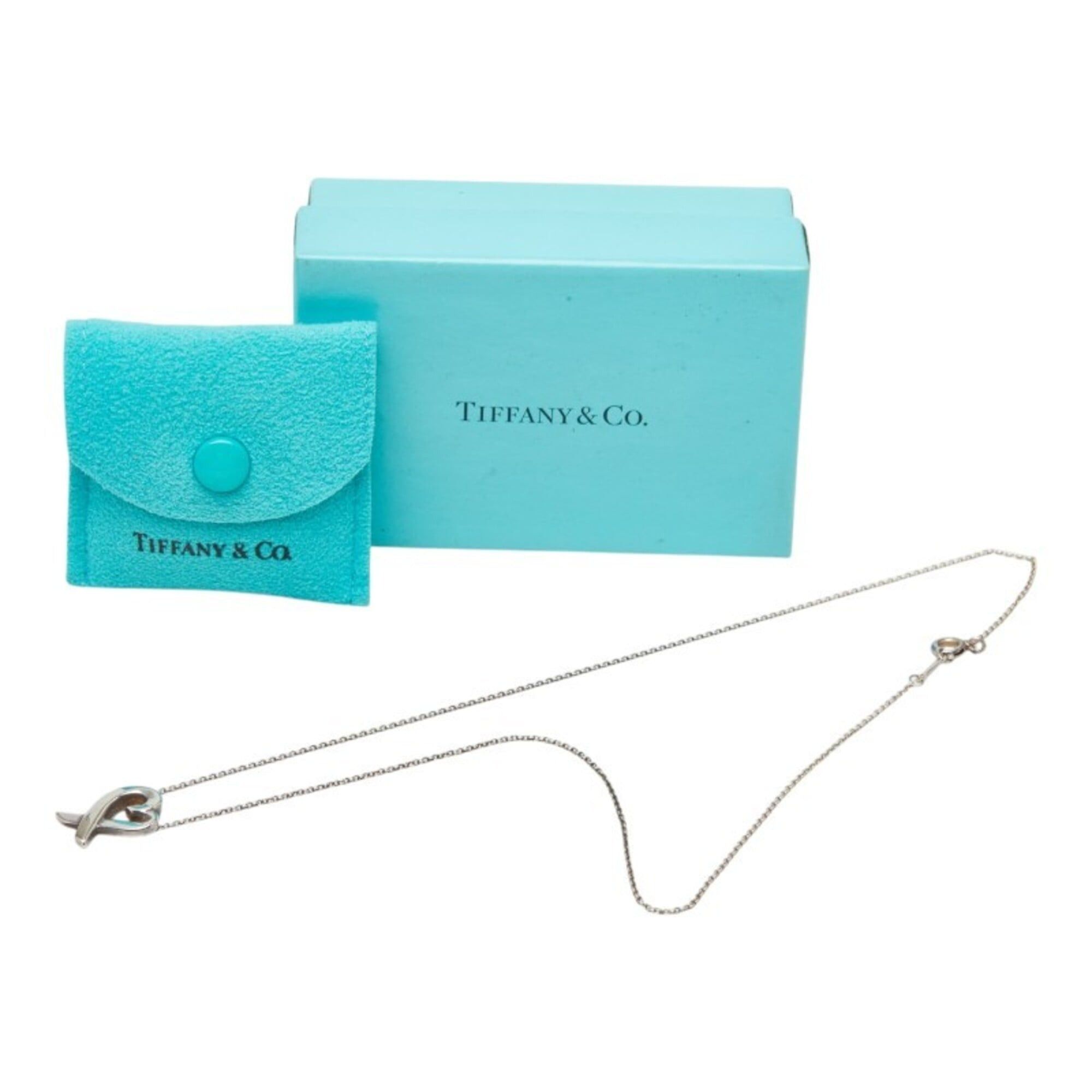 Tiffany & Co. Tiffany & Co. Loving Heart Necklace, SV925 Silver, Women's. Size ONE SIZE - 7 Thumbnail