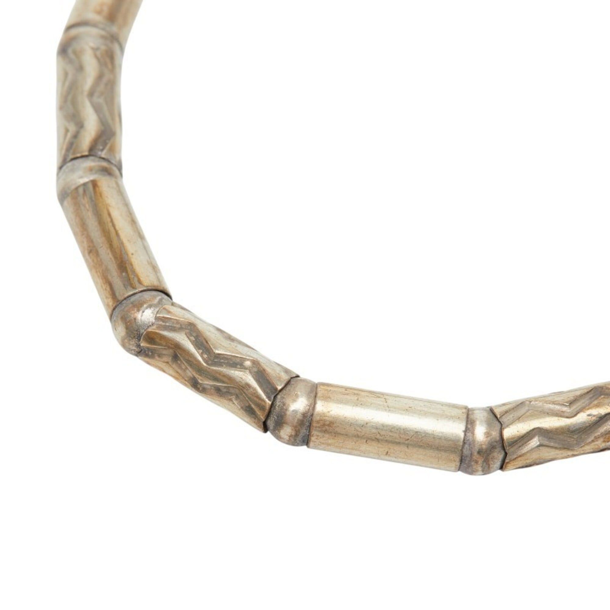 Tiffany & Co. Tiffany & Co. Aztec Zigzag Bracelet, SV925 Silver, Hematite, Women's. Size ONE SIZE - 3 Thumbnail