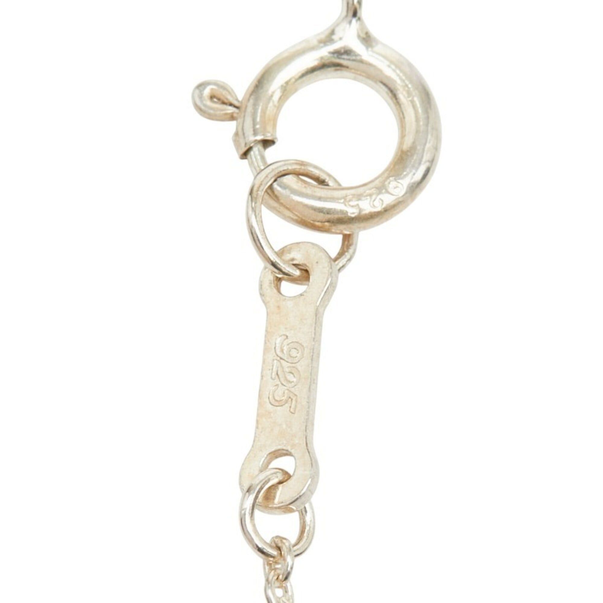 Tiffany & Co. Tiffany & Co. Elsa Peretti Open Teardrop Chain Pendant Necklace, SV925 Silver, Women's. Size ONE SIZE - 6 Thumbnail