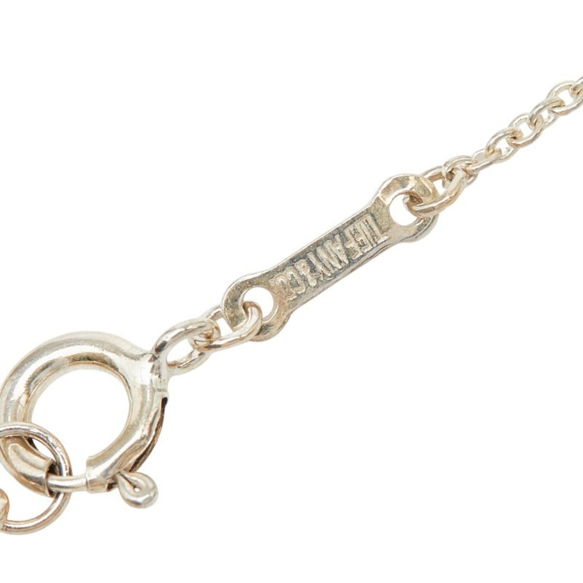 Tiffany & Co. Tiffany & Co. Elsa Peretti Open Teardrop Chain Pendant Necklace, SV925 Silver, Women's. Size ONE SIZE - 7 Thumbnail