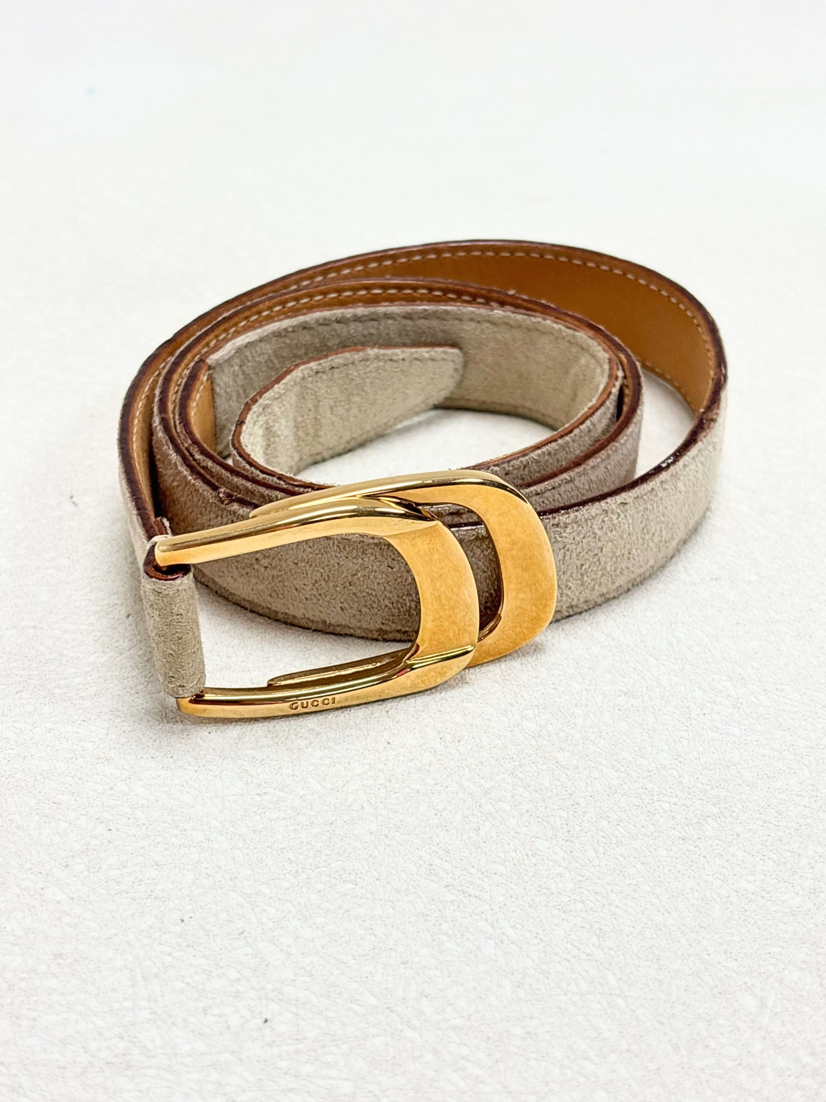 Gucci Ceinture Veau velours Size ONE SIZE - 12 Thumbnail