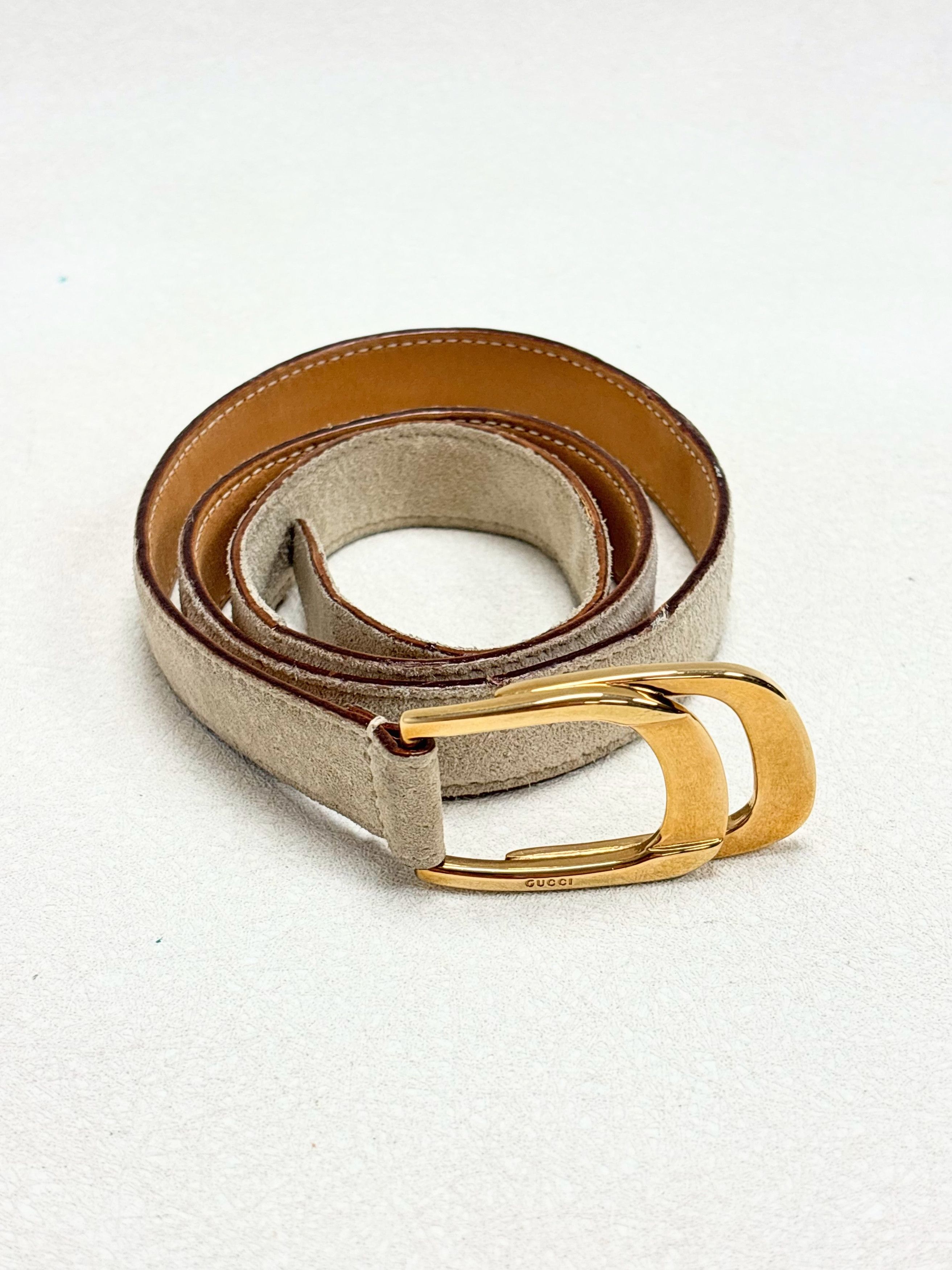 Gucci Ceinture Veau velours Size ONE SIZE - 3 Thumbnail