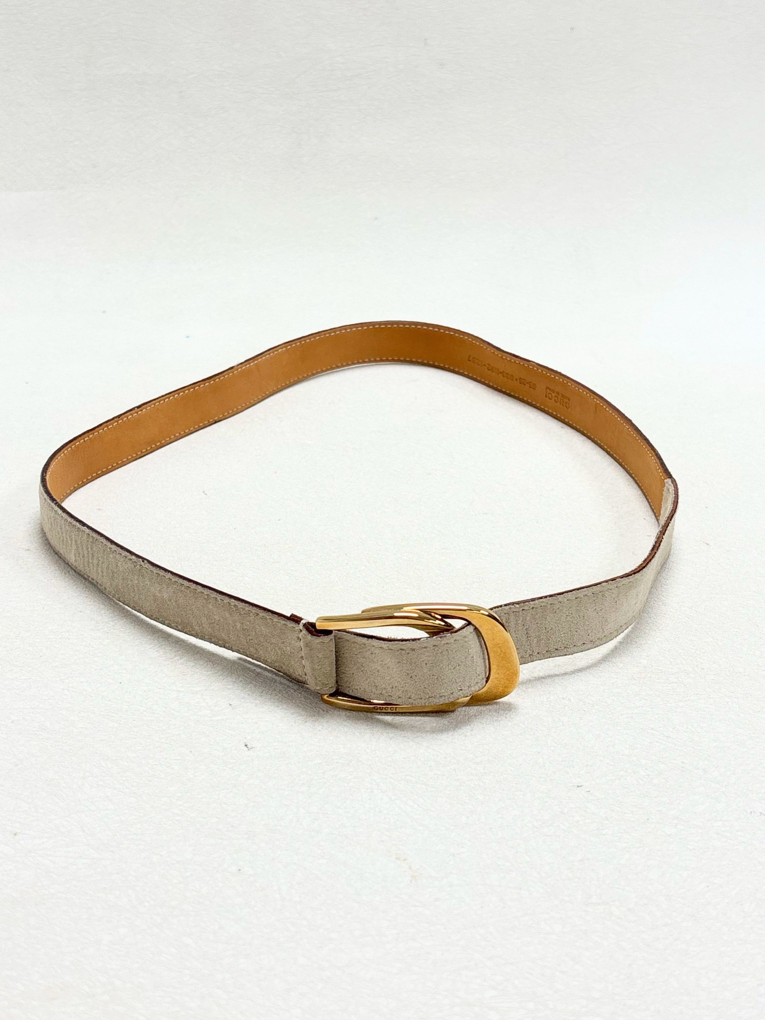 Gucci Ceinture Veau velours Size ONE SIZE - 4 Thumbnail